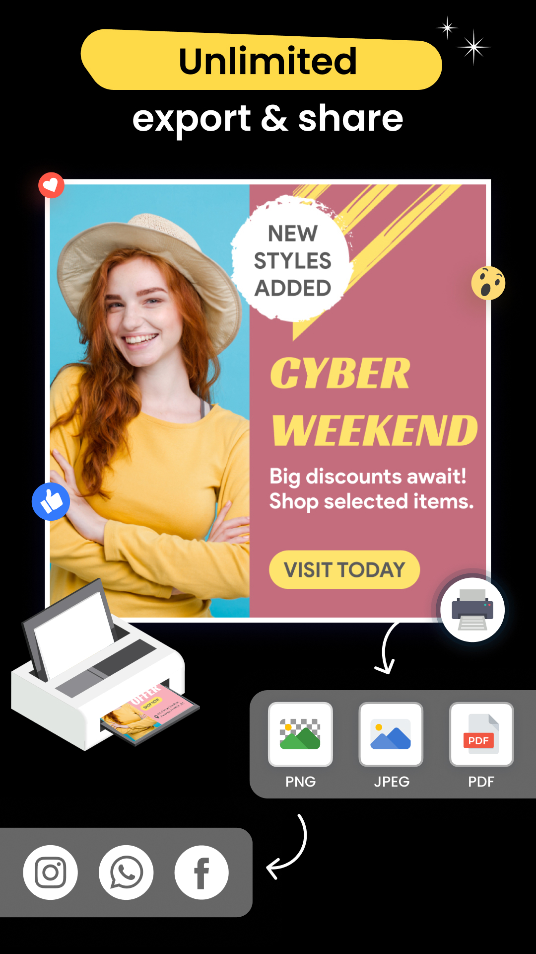 اسکرین شات 6 برنامه Ad Maker: Advertisement Maker