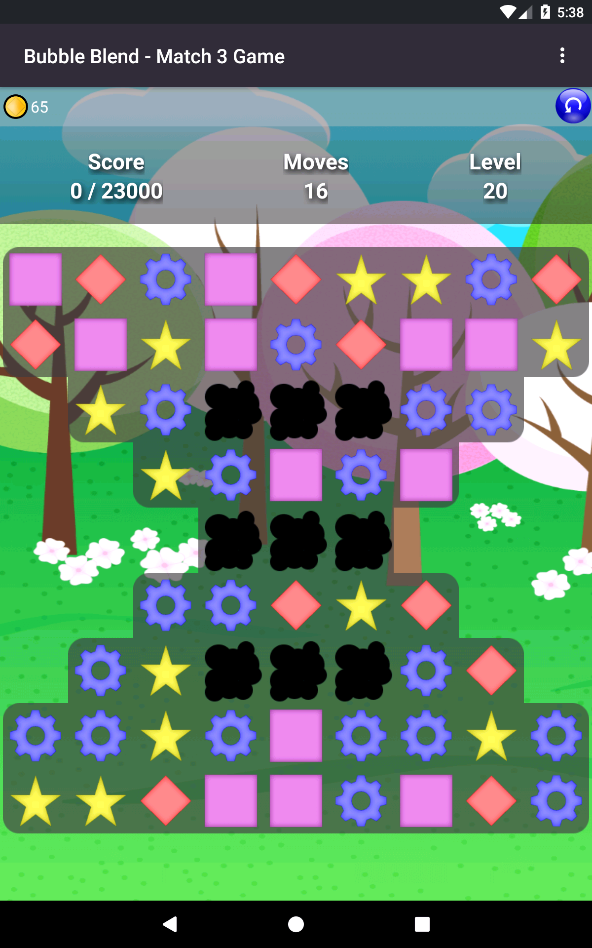 اسکرین شات 3 بازی Bubble Blend - Match 3 Game