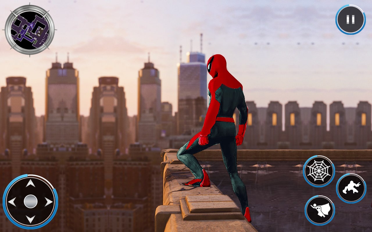 اسکرین شات بازی Flying Spider Hero-Spider Game 5