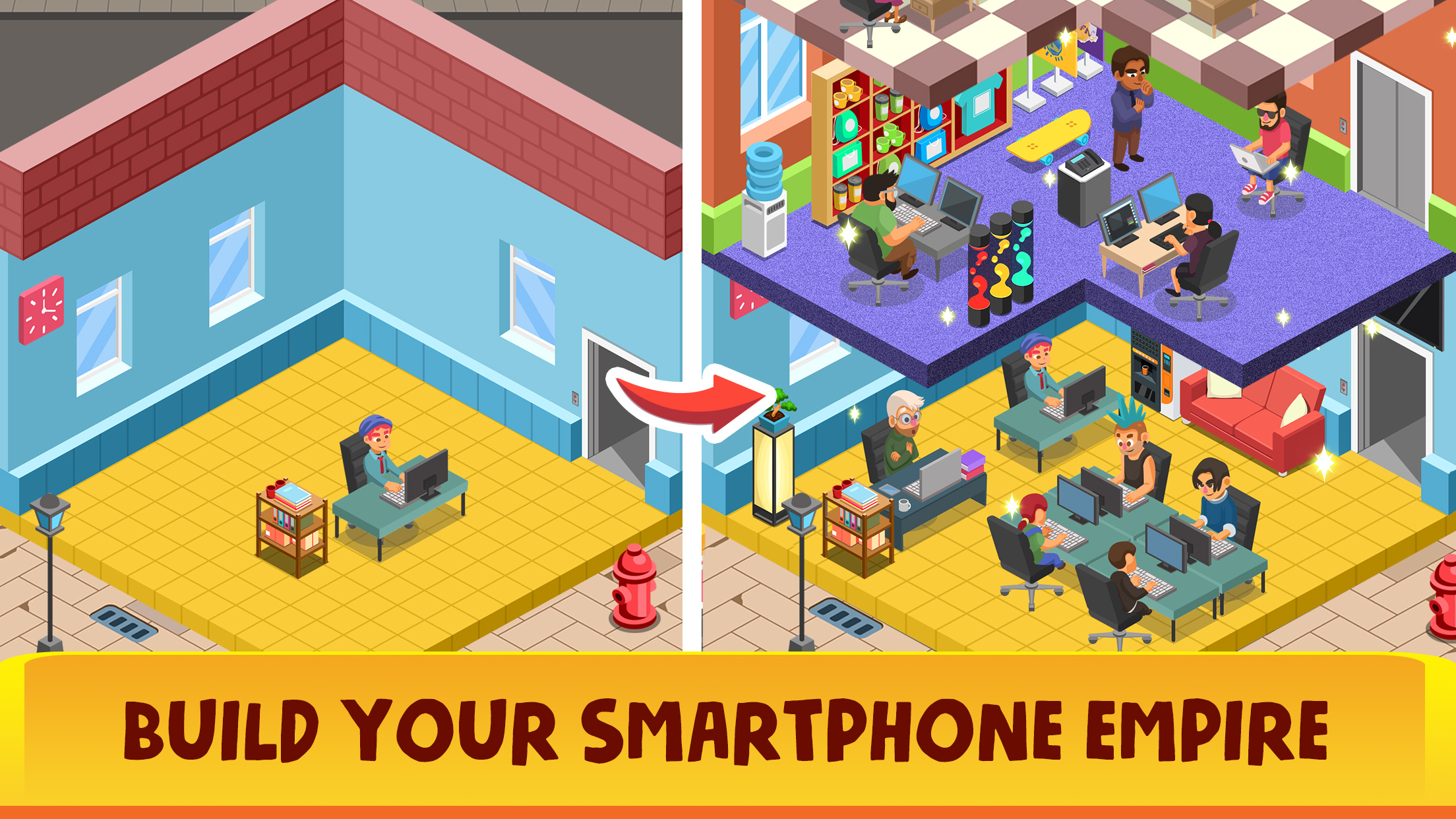 اسکرین شات 1 بازی Smartphone Tycoon: Idle Phone