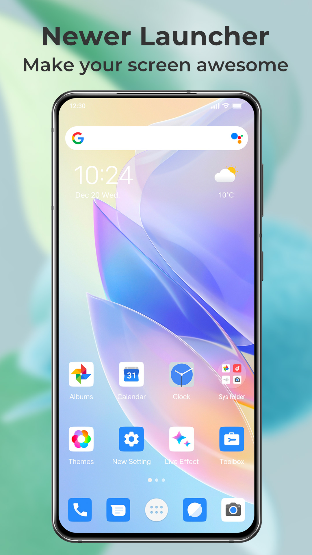 اسکرین شات 1 برنامه Newer Launcher 2024 launcher