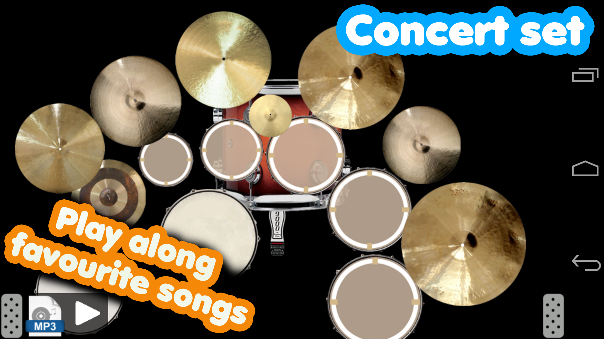 اسکرین شات 2 بازی Drum set
