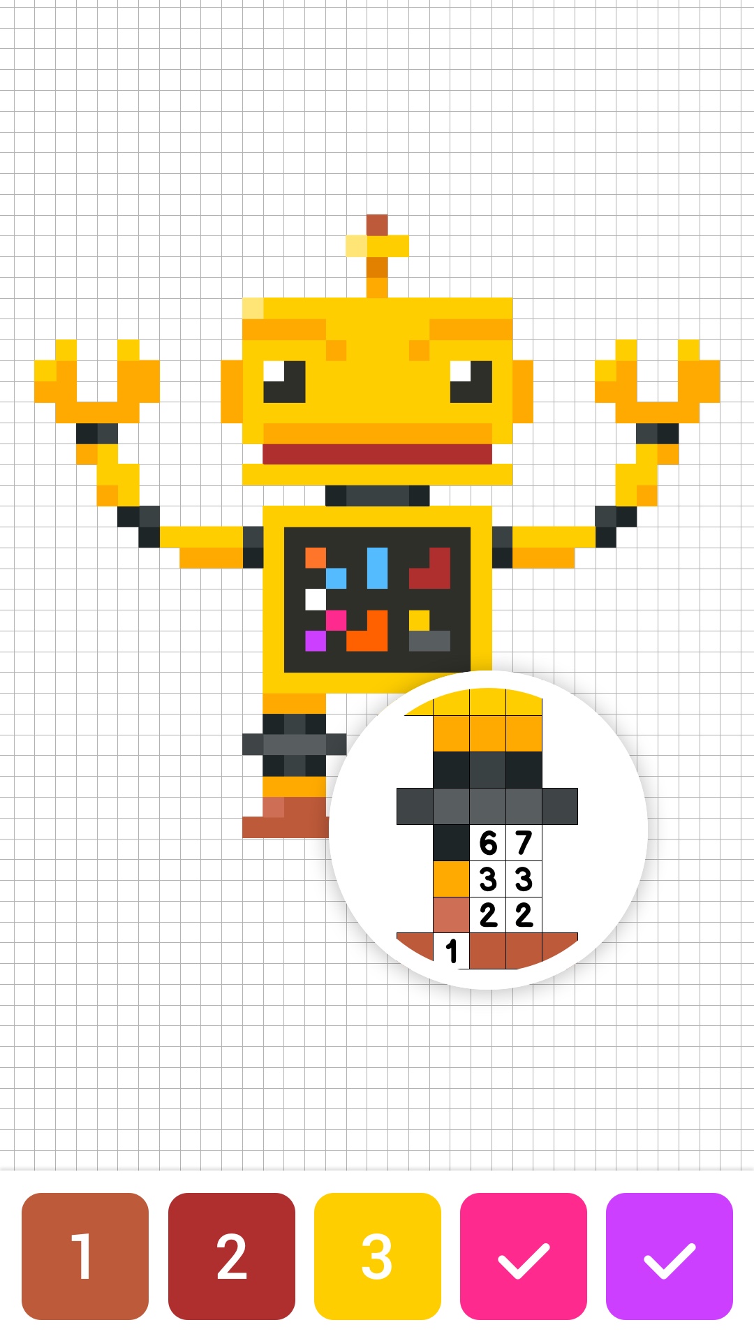 اسکرین شات 5 بازی Draw.ly: Color by Number