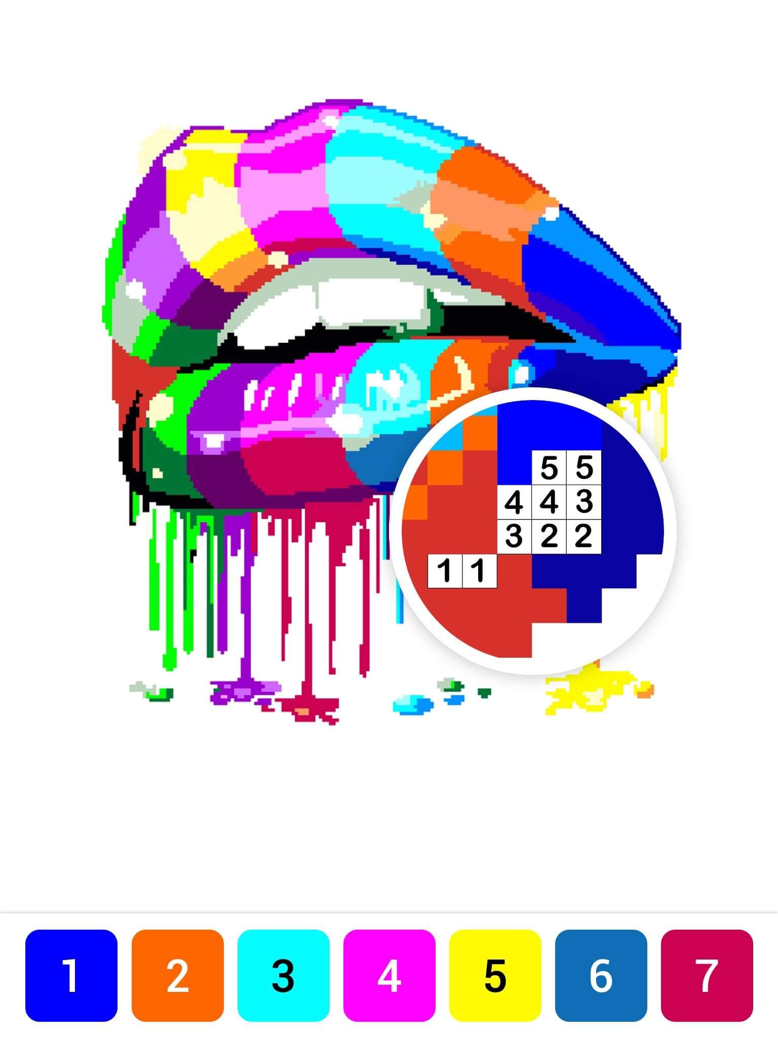 اسکرین شات 7 بازی Draw.ly: Color by Number
