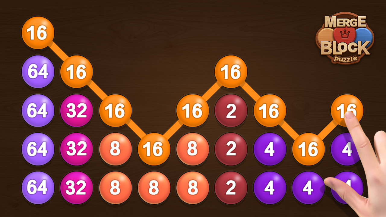 اسکرین شات 2 بازی Bubble Pop - 2048 puzzle