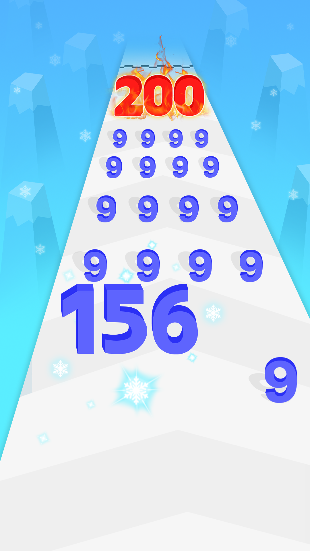 اسکرین شات 3 بازی Number Merge: Run Master 3D