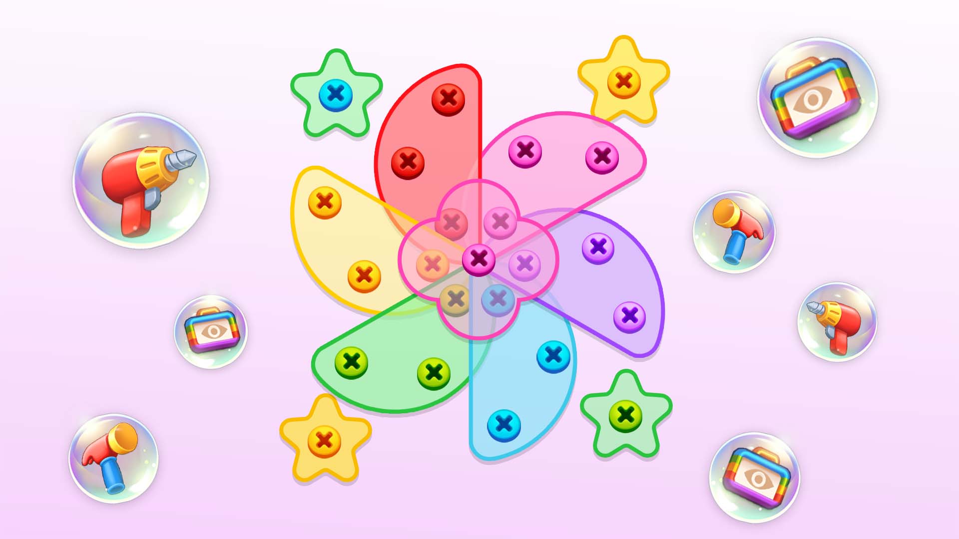 اسکرین شات 7 بازی Unscrew Em All - Screw Puzzle
