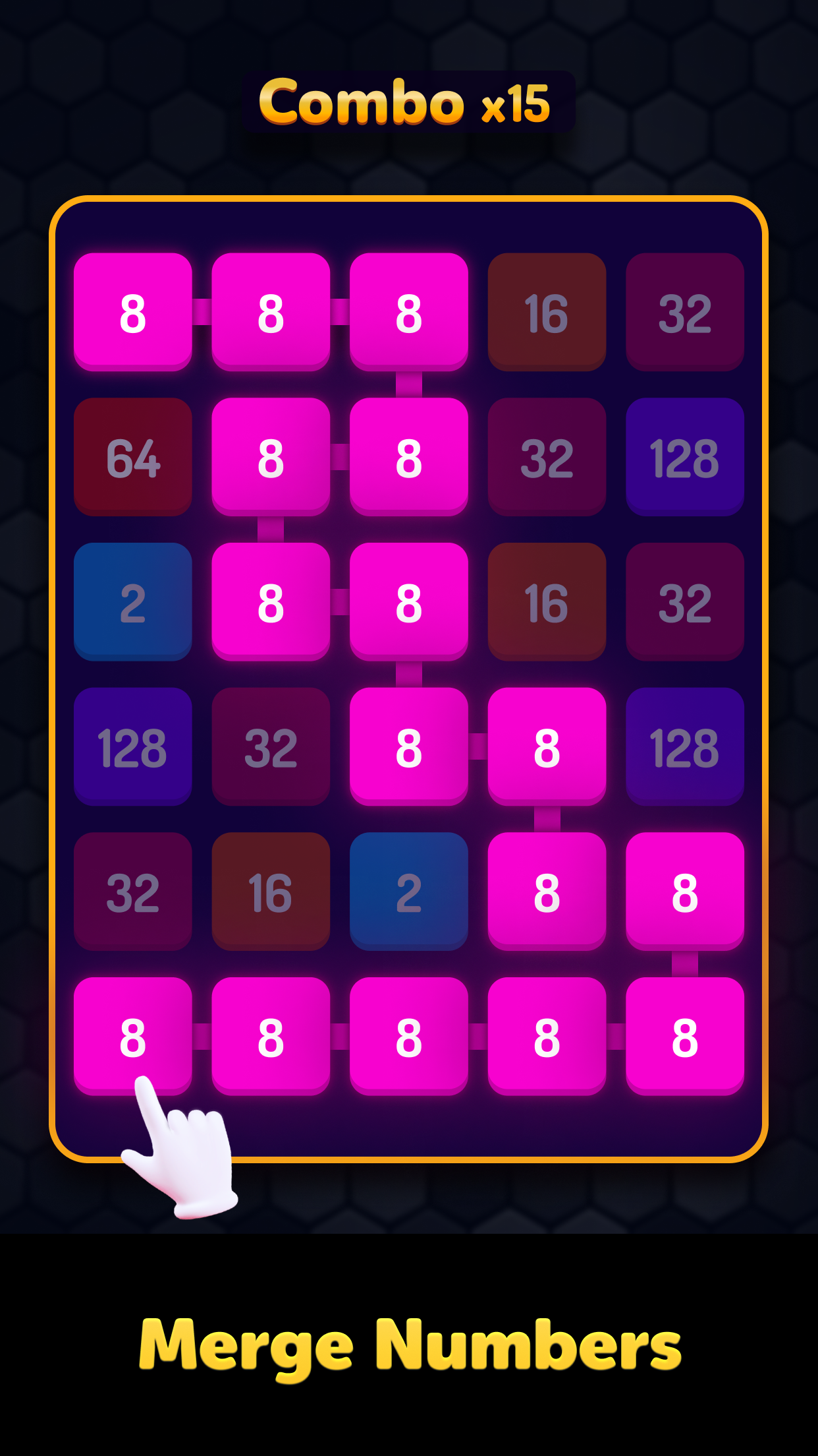 اسکرین شات 2 بازی 2248 Numbers Merge: Two Square