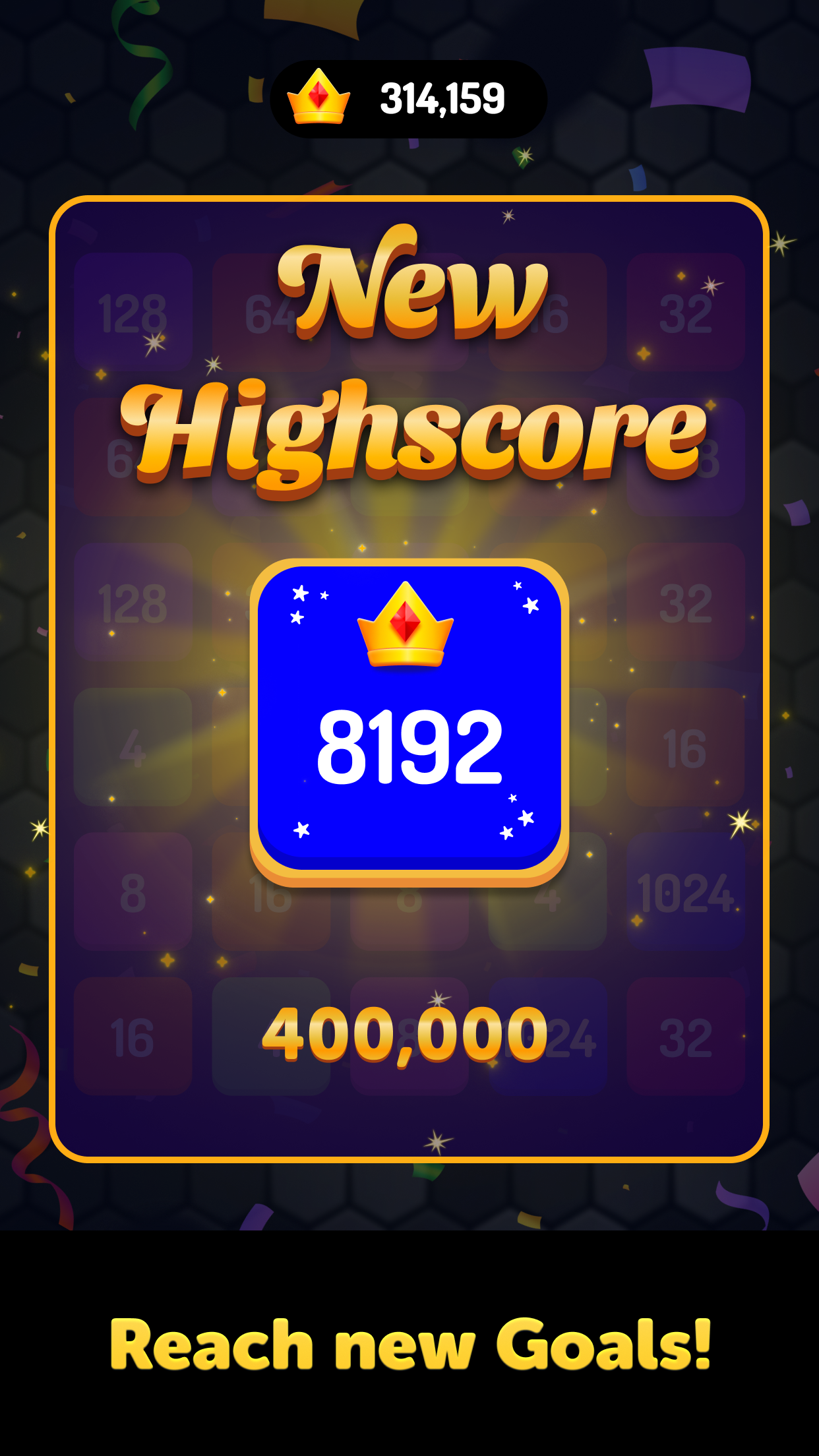 اسکرین شات 4 بازی 2248 Numbers Merge: Two Square