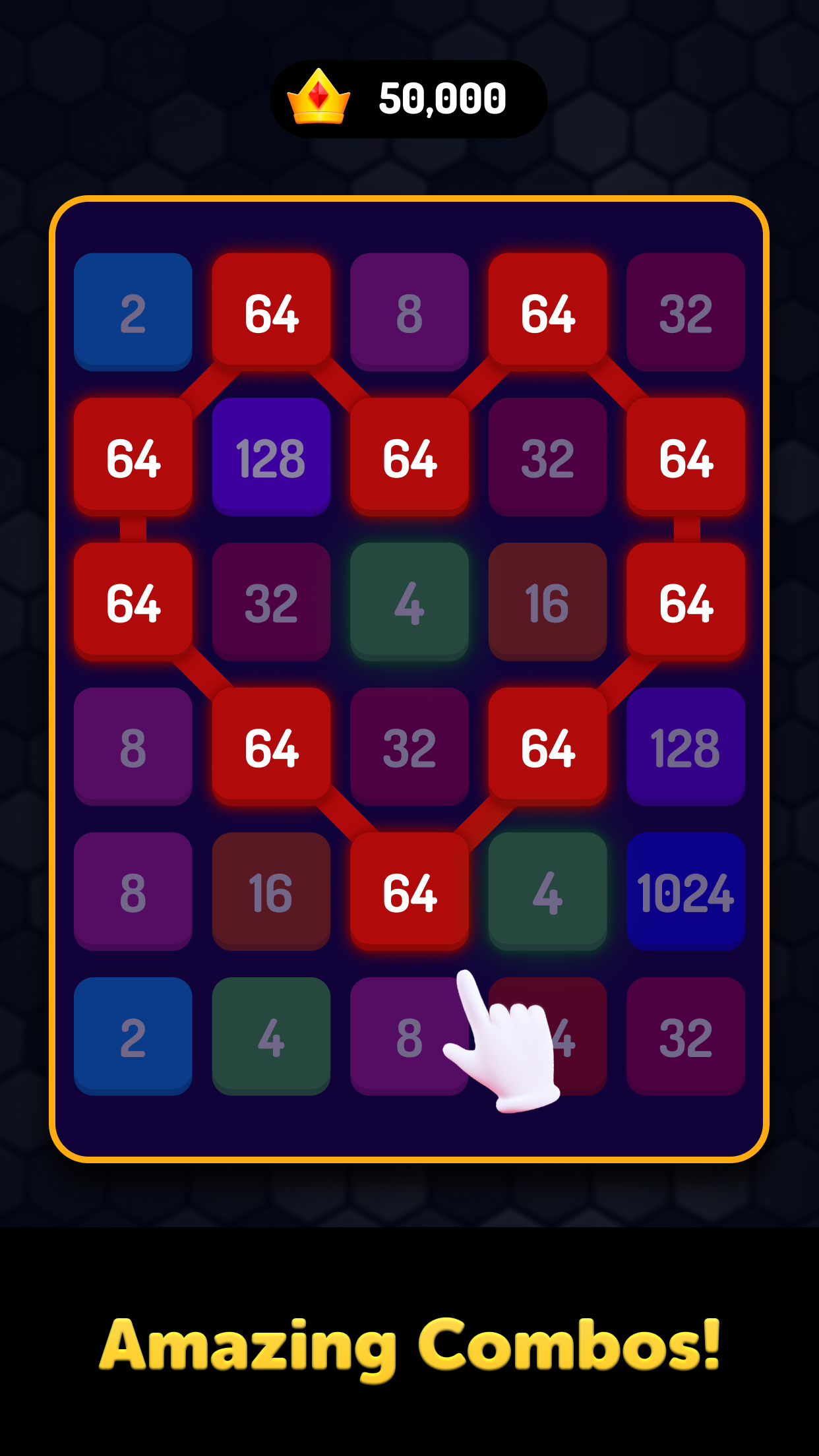 اسکرین شات 5 بازی 2248 Numbers Merge: Two Square