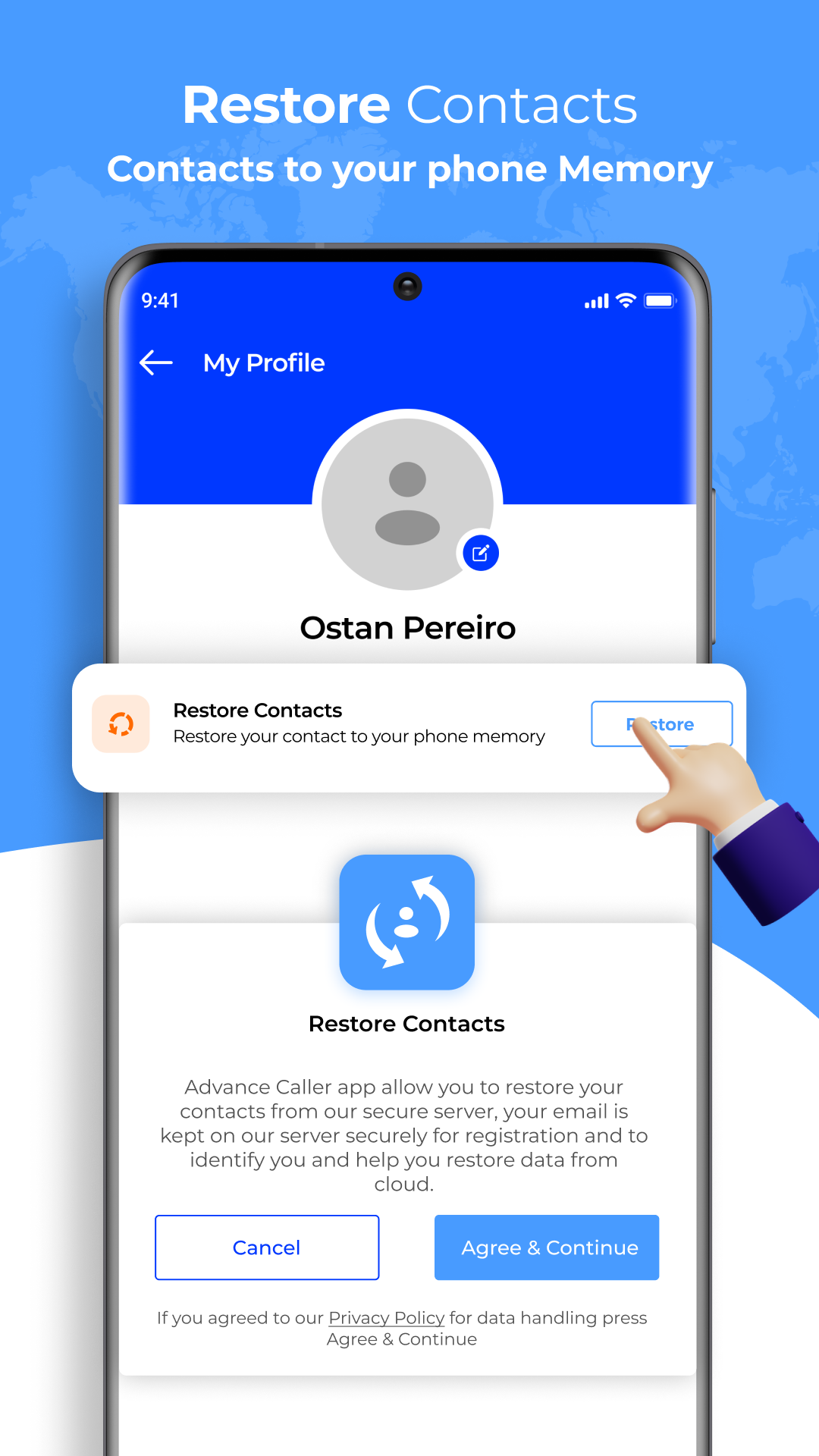 اسکرین شات 5 برنامه Caller Name ID: Number Tracker