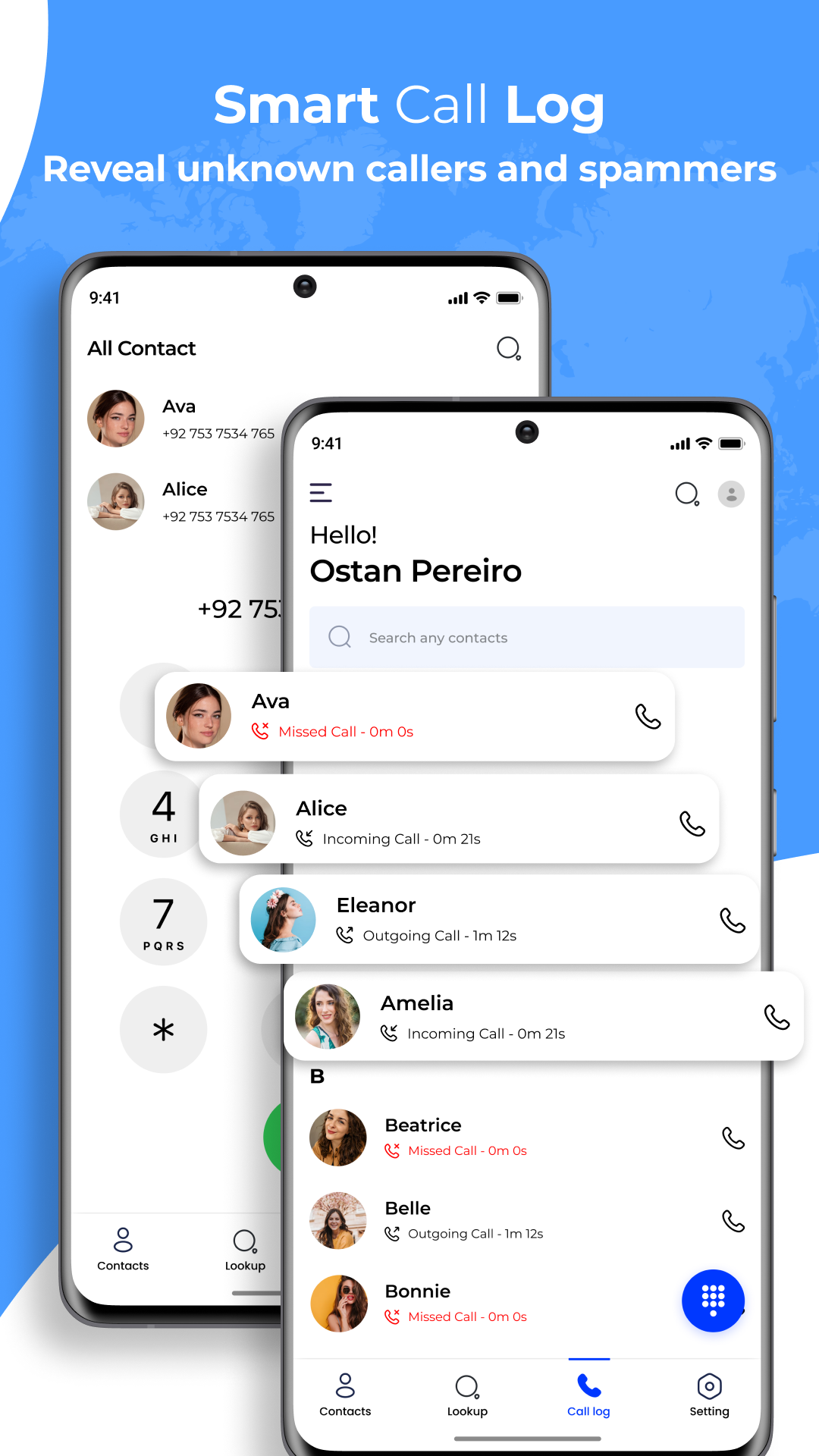 اسکرین شات 4 برنامه Caller Name ID: Number Tracker