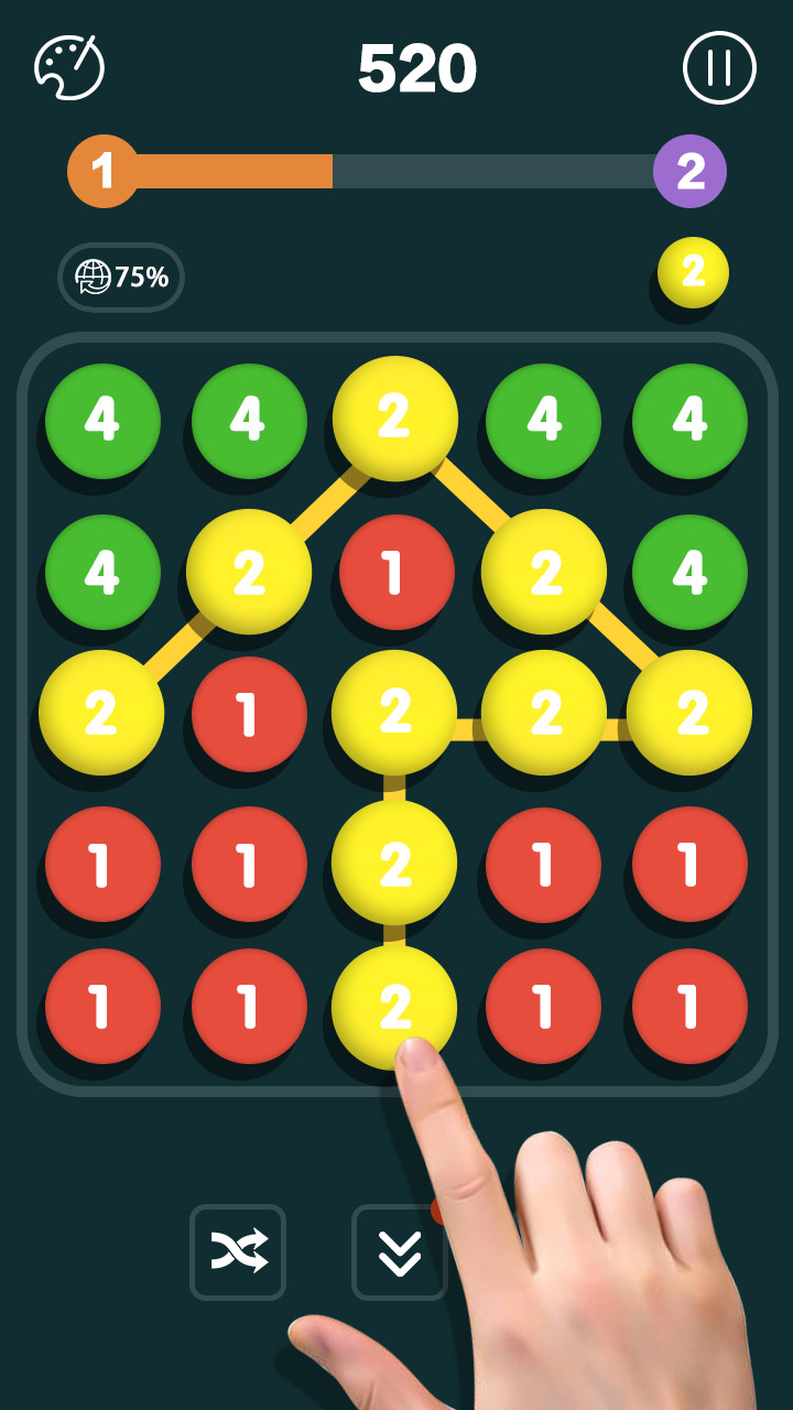اسکرین شات 7 بازی 2048 - Number Puzzle Games