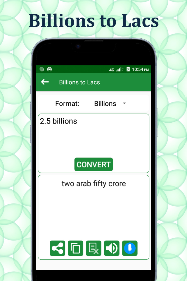 اسکرین شات 7 برنامه Numbers to Words Converter