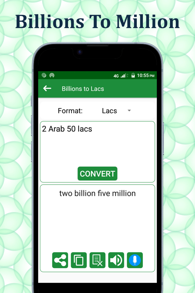 اسکرین شات 3 برنامه Numbers to Words Converter
