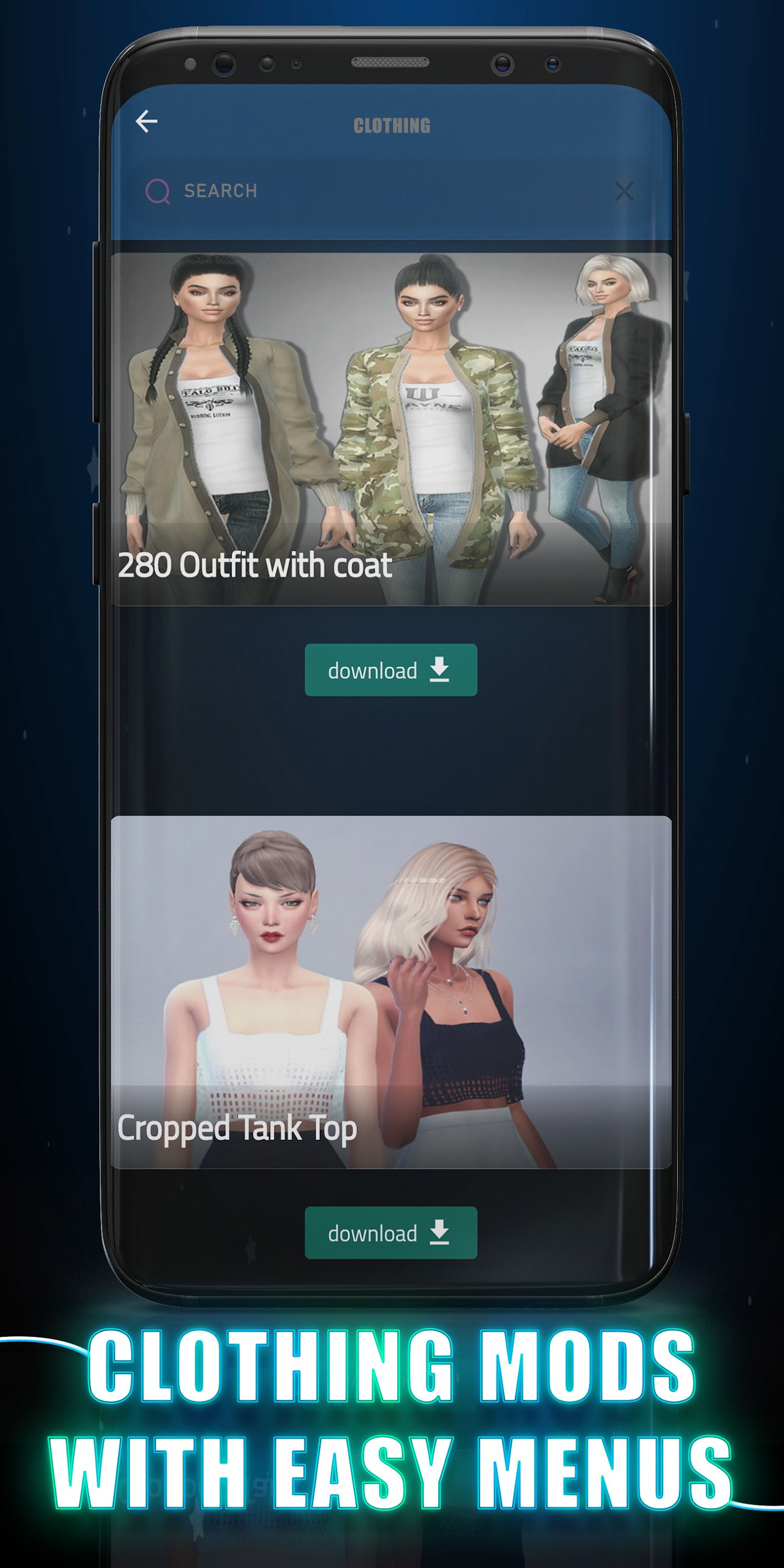 اسکرین شات 5 برنامه SIMS 4 MODS