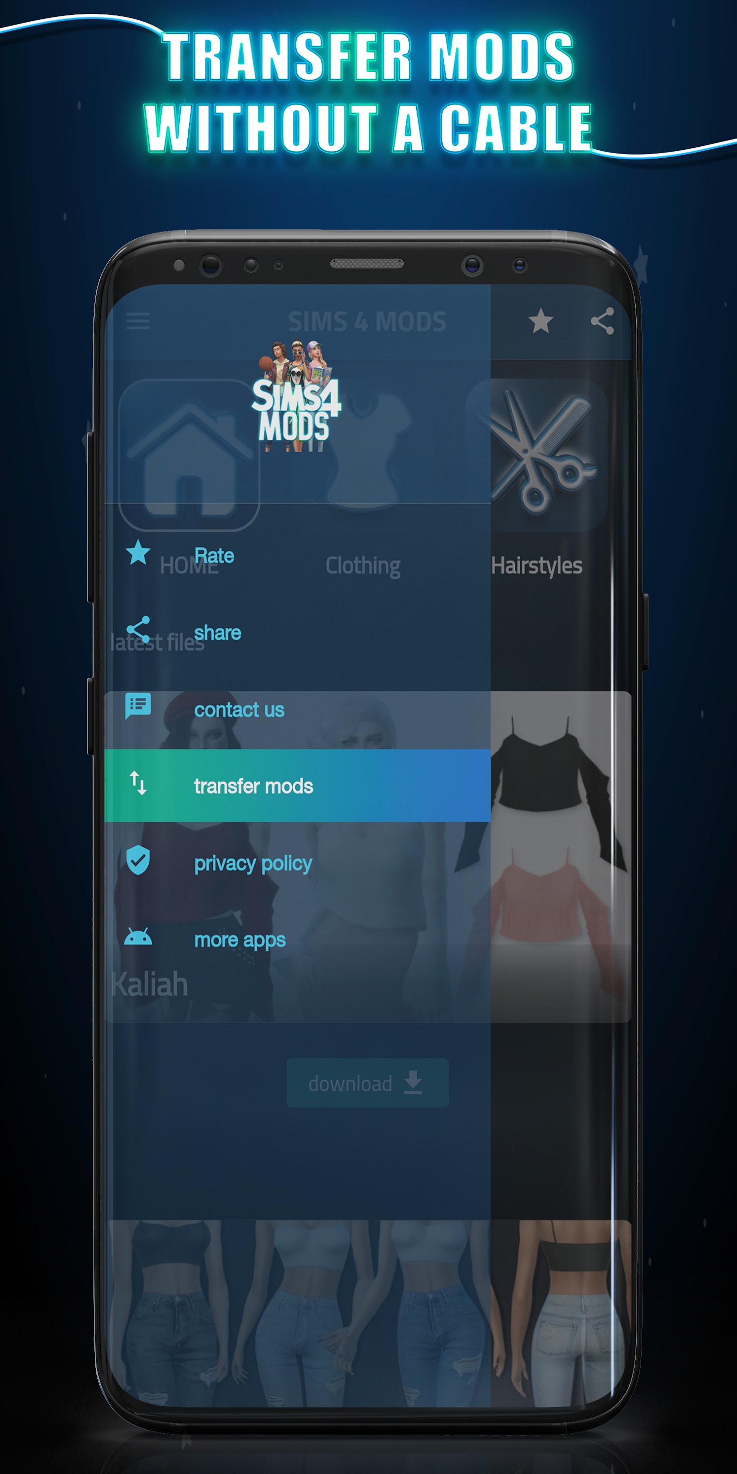 اسکرین شات 4 برنامه SIMS 4 MODS