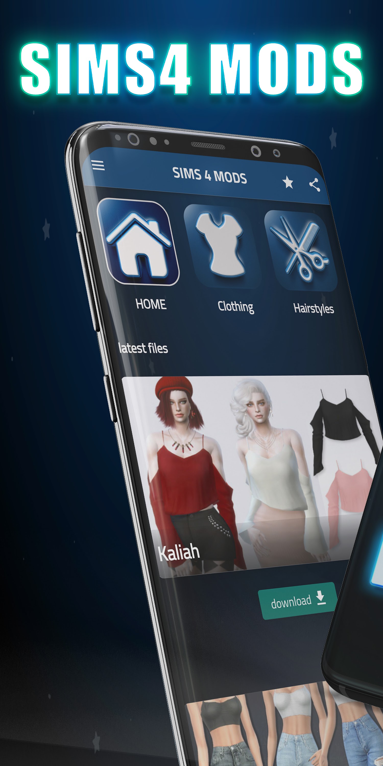 اسکرین شات 2 برنامه SIMS 4 MODS