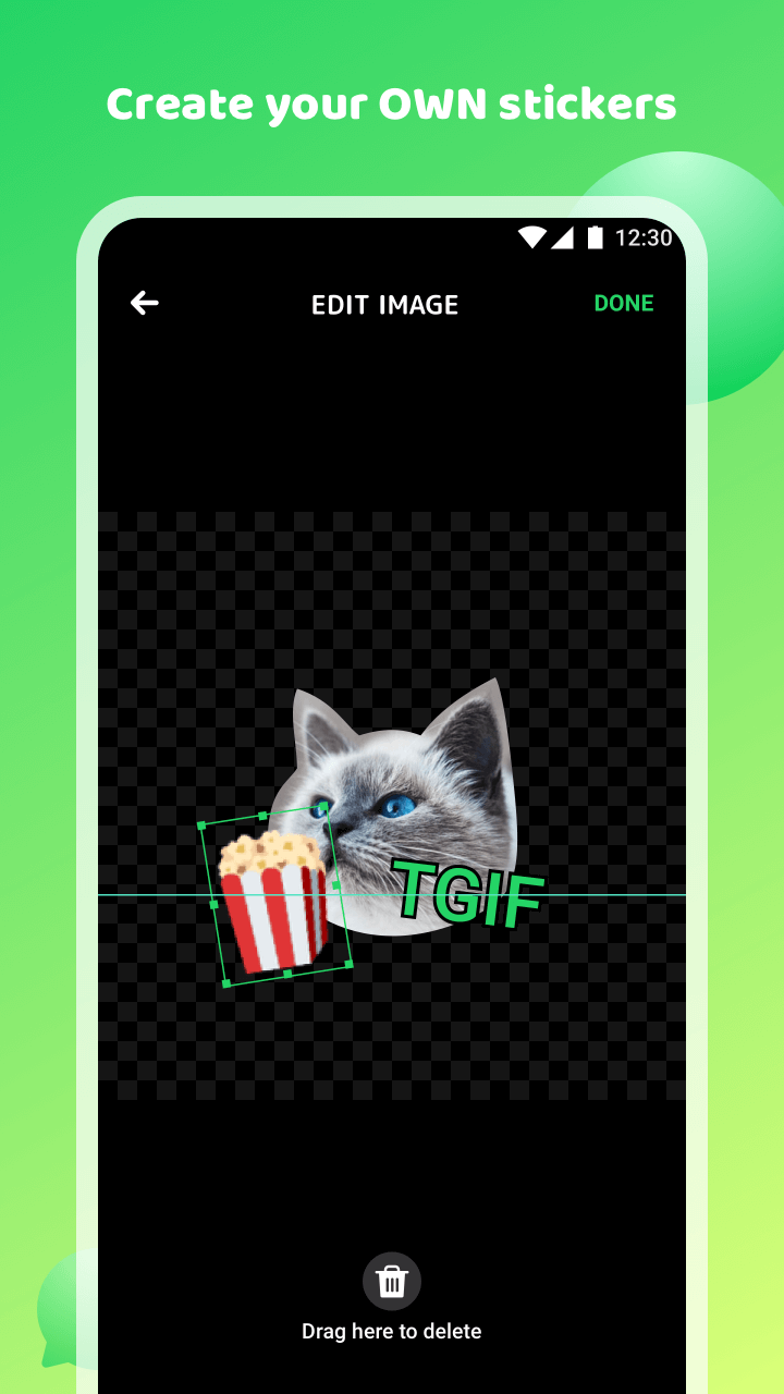 اسکرین شات 4 برنامه Animated Sticker Maker for WA