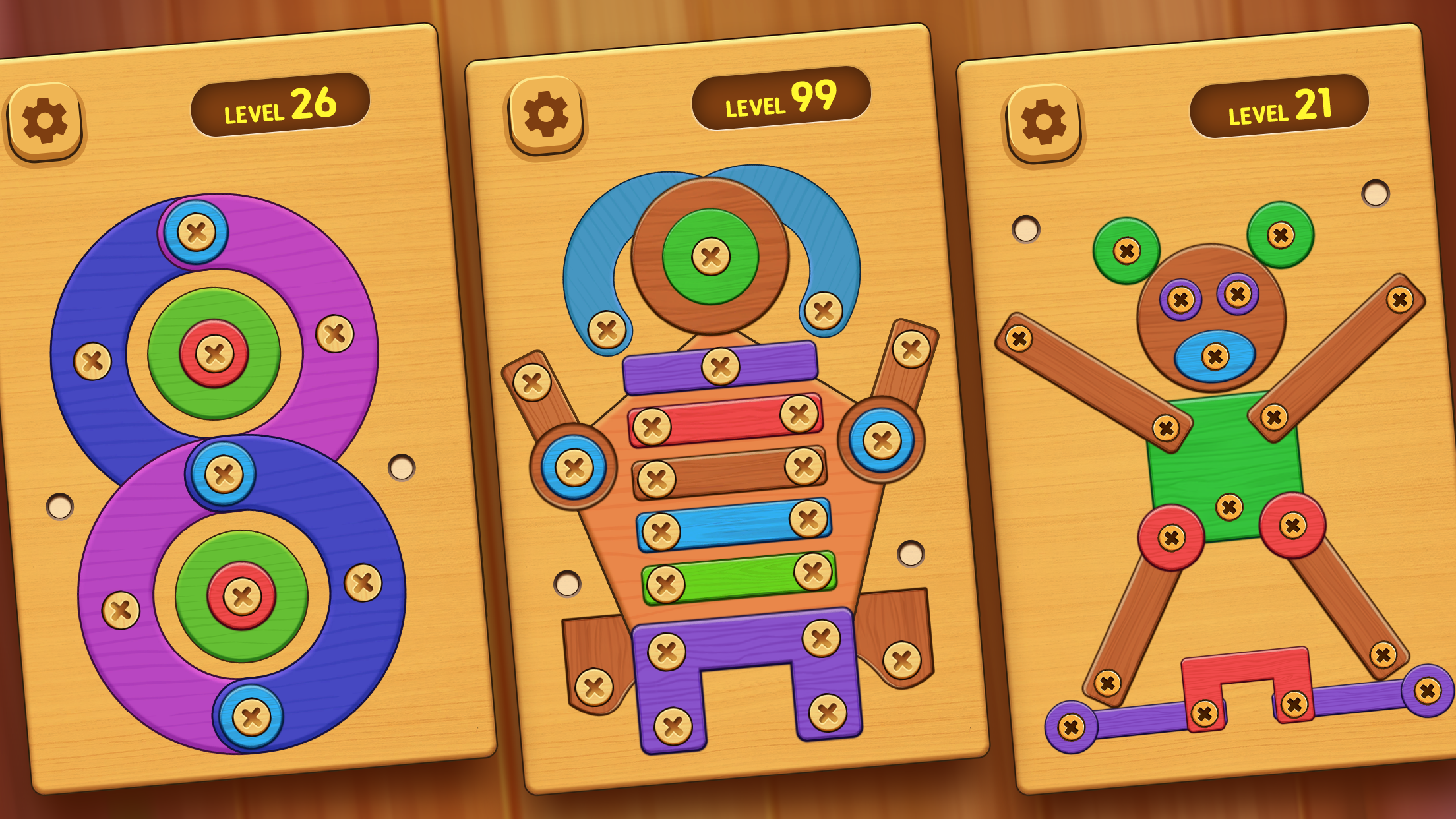 اسکرین شات 5 بازی Screw Nuts & Bolts Puzzle Game