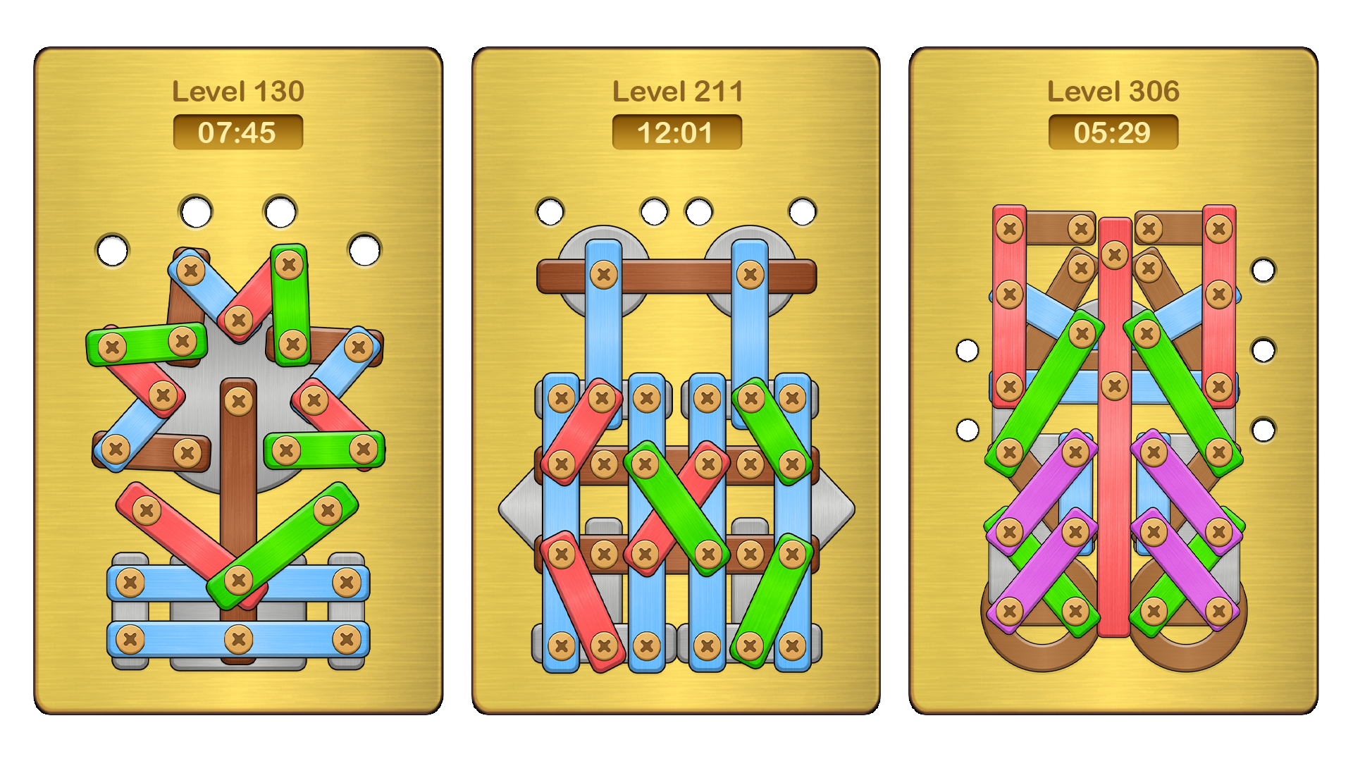 اسکرین شات 8 بازی Screw Pin: Nuts & Bolts Puzzle