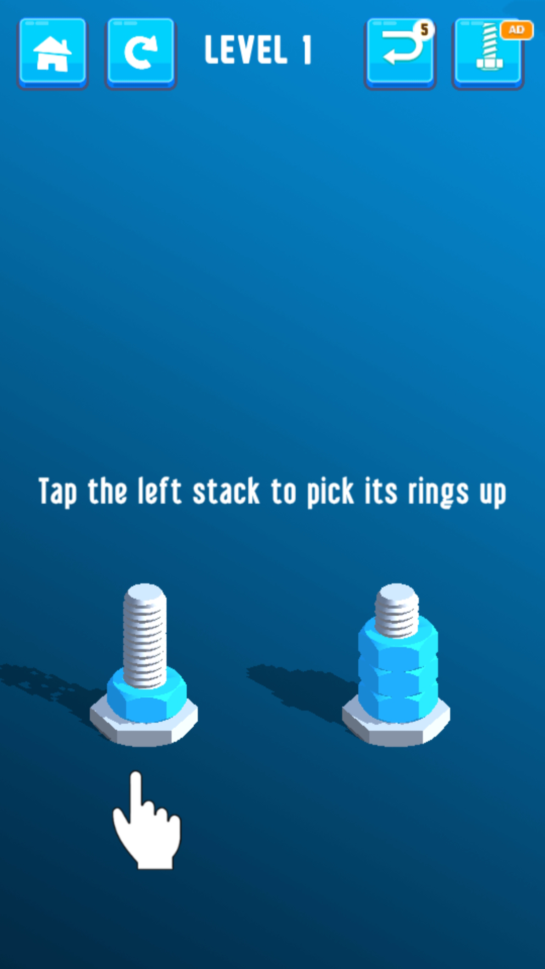 اسکرین شات 2 بازی Nuts & Bolts Color Sort: Cars
