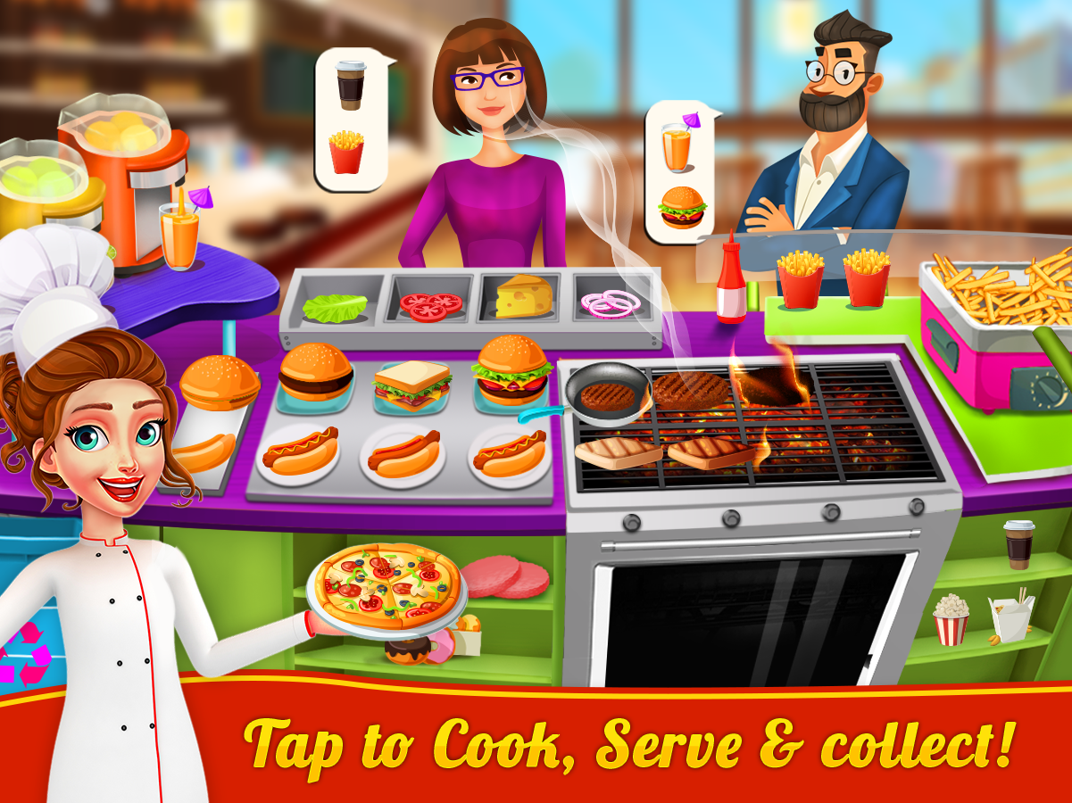 اسکرین شات 1 بازی Food Court  -Chef’s Restaurant