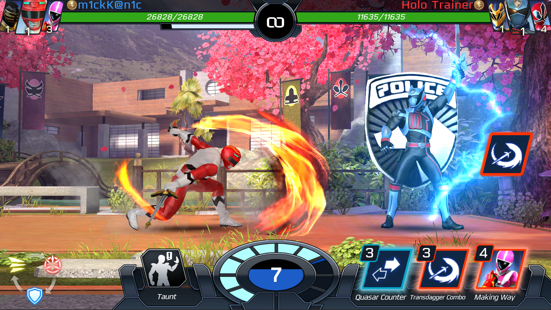 اسکرین شات 5 بازی Power Rangers: Legacy Wars