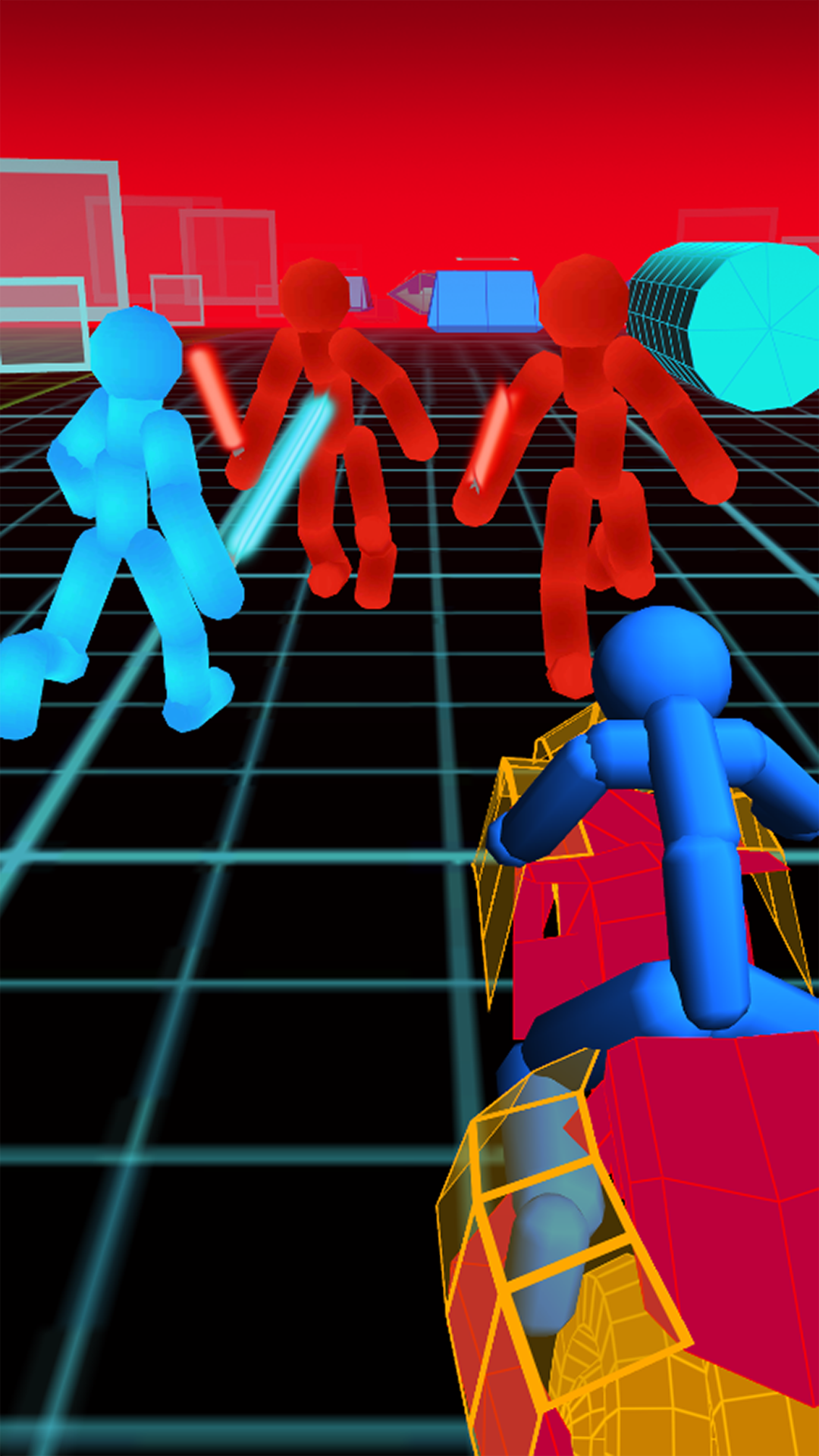 اسکرین شات 6 بازی Stickman Neon Motorcycle Race