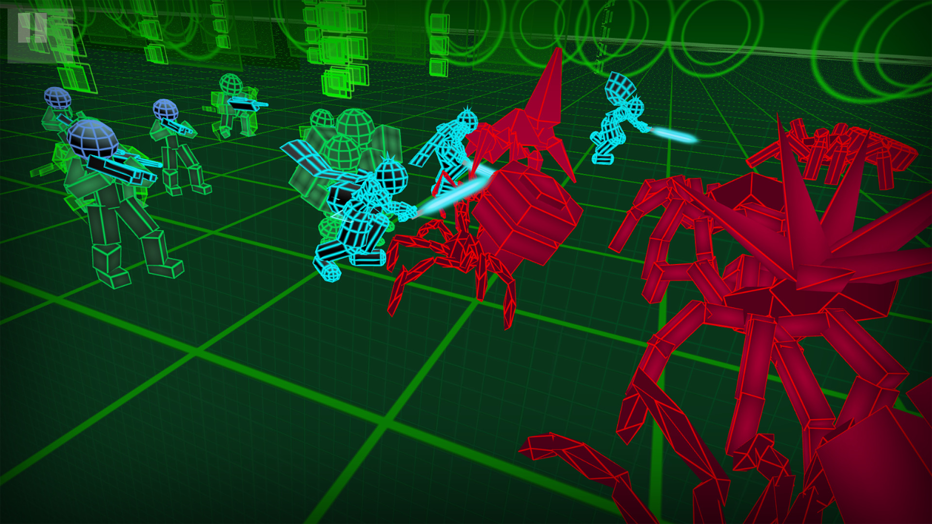 اسکرین شات 3 بازی Stickman Neon Spiders Battle