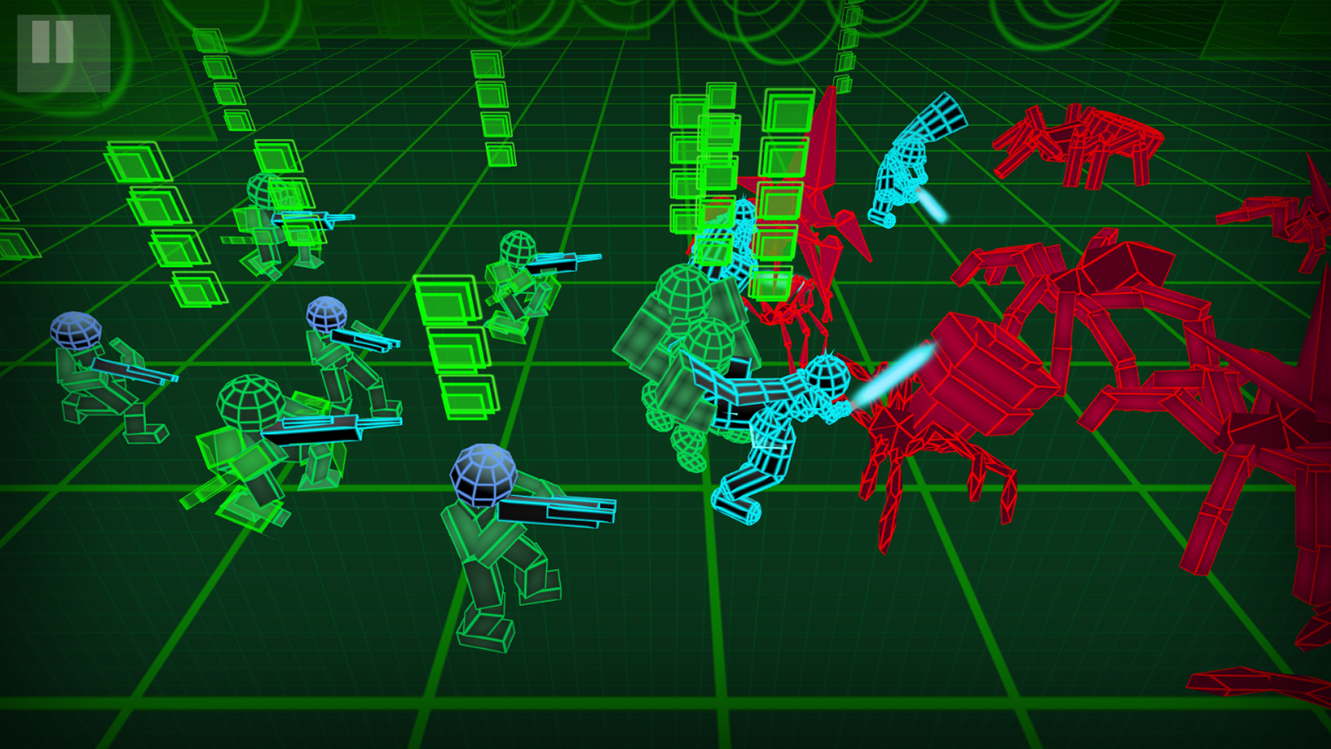 اسکرین شات 2 بازی Stickman Neon Spiders Battle