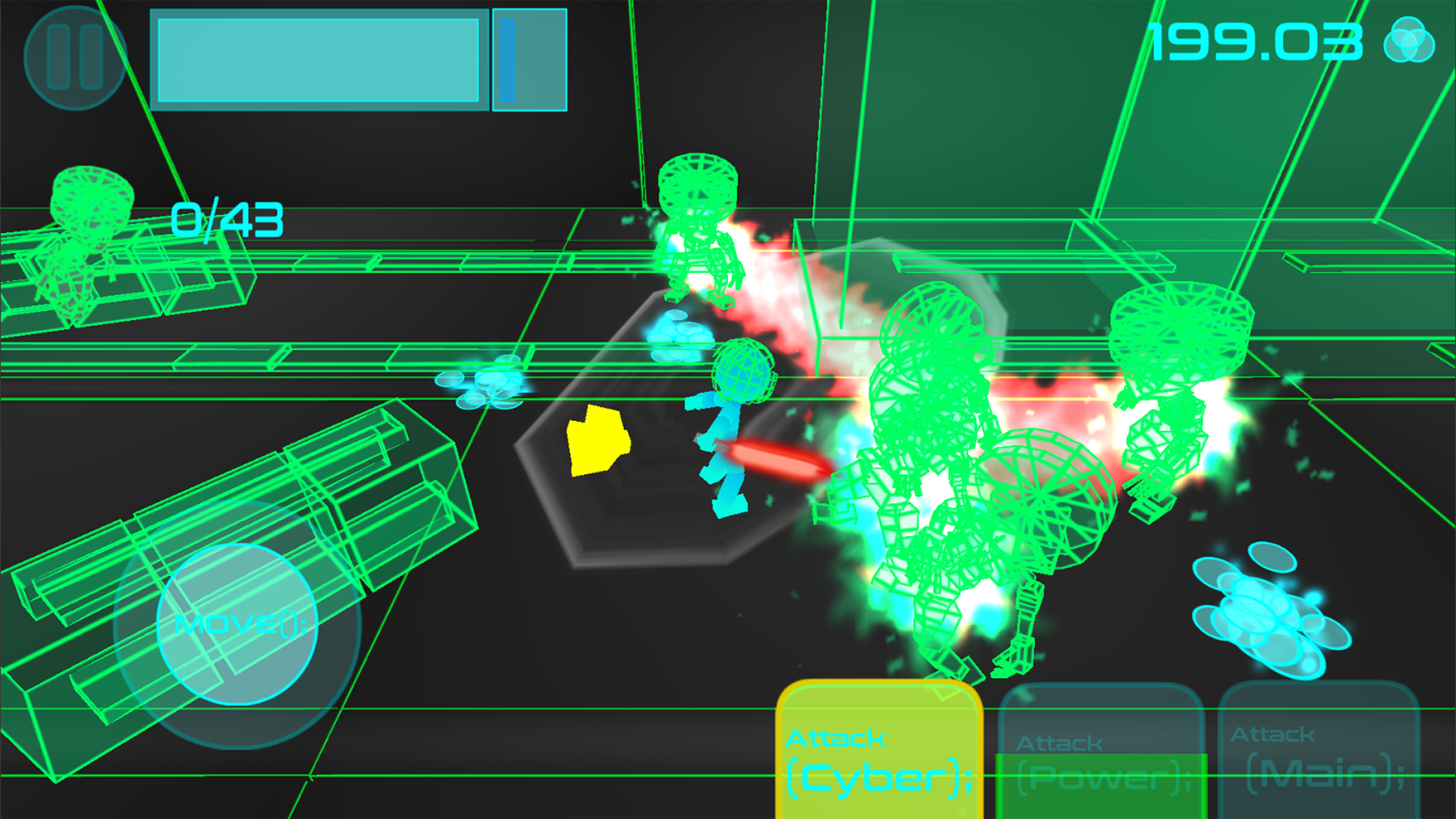 اسکرین شات 1 بازی Stickman Neon Sword Fighting