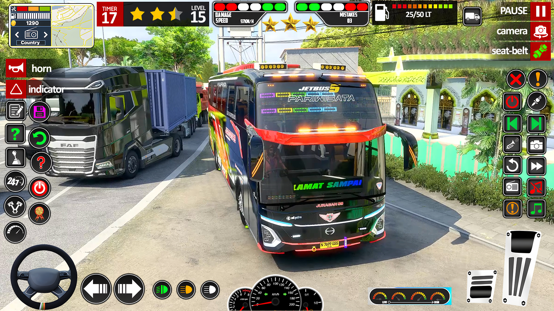 اسکرین شات 3 بازی Bus Driving Passenger Bus Game