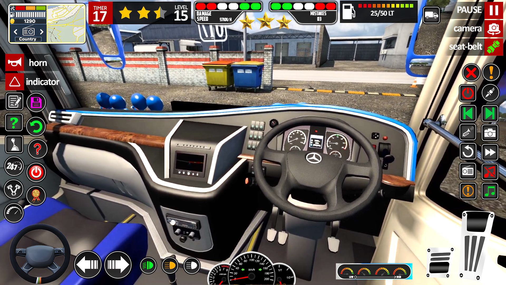اسکرین شات 6 بازی Bus Driving Passenger Bus Game