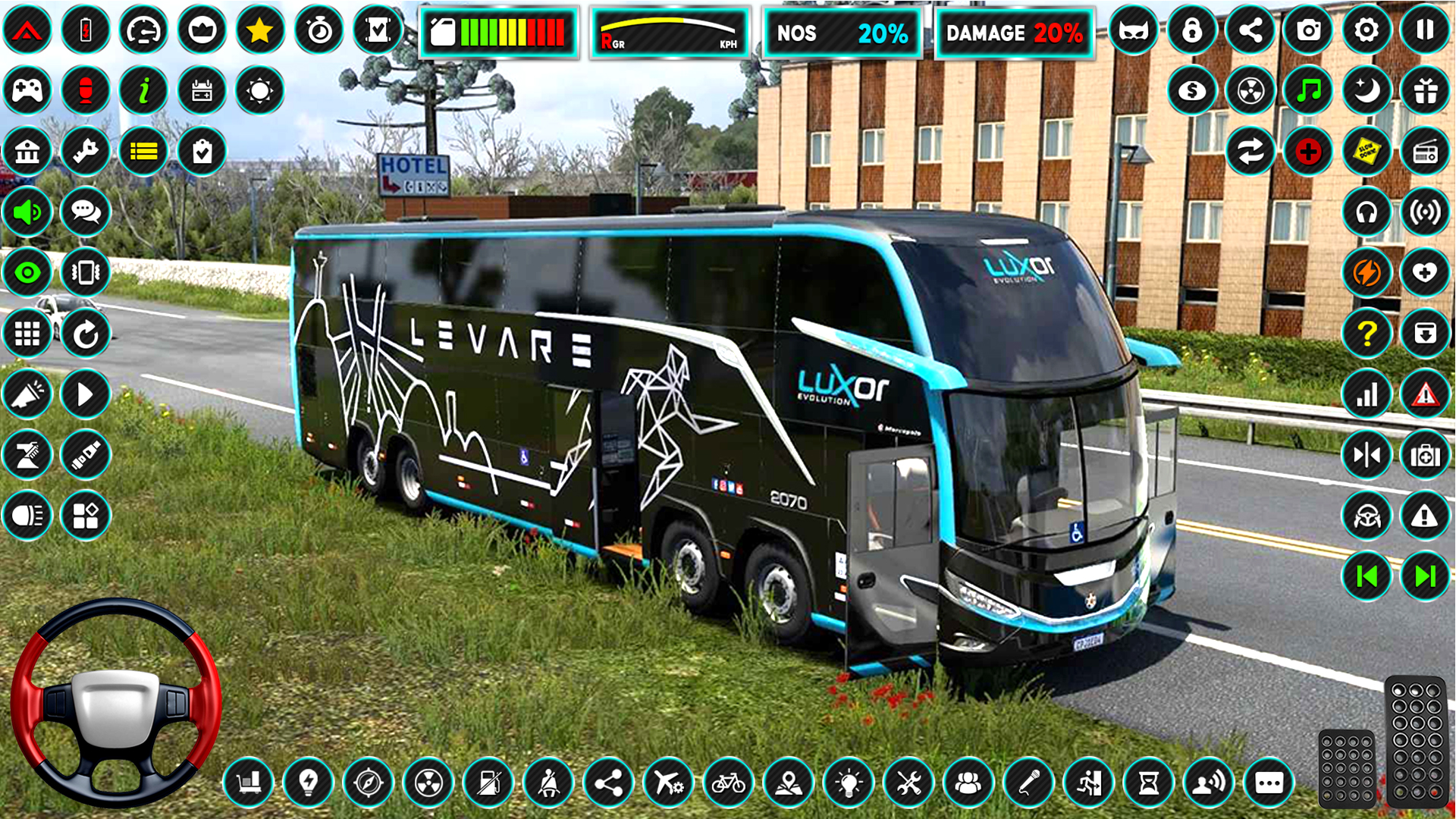 اسکرین شات 2 بازی Real Bus Driving City Bus Game