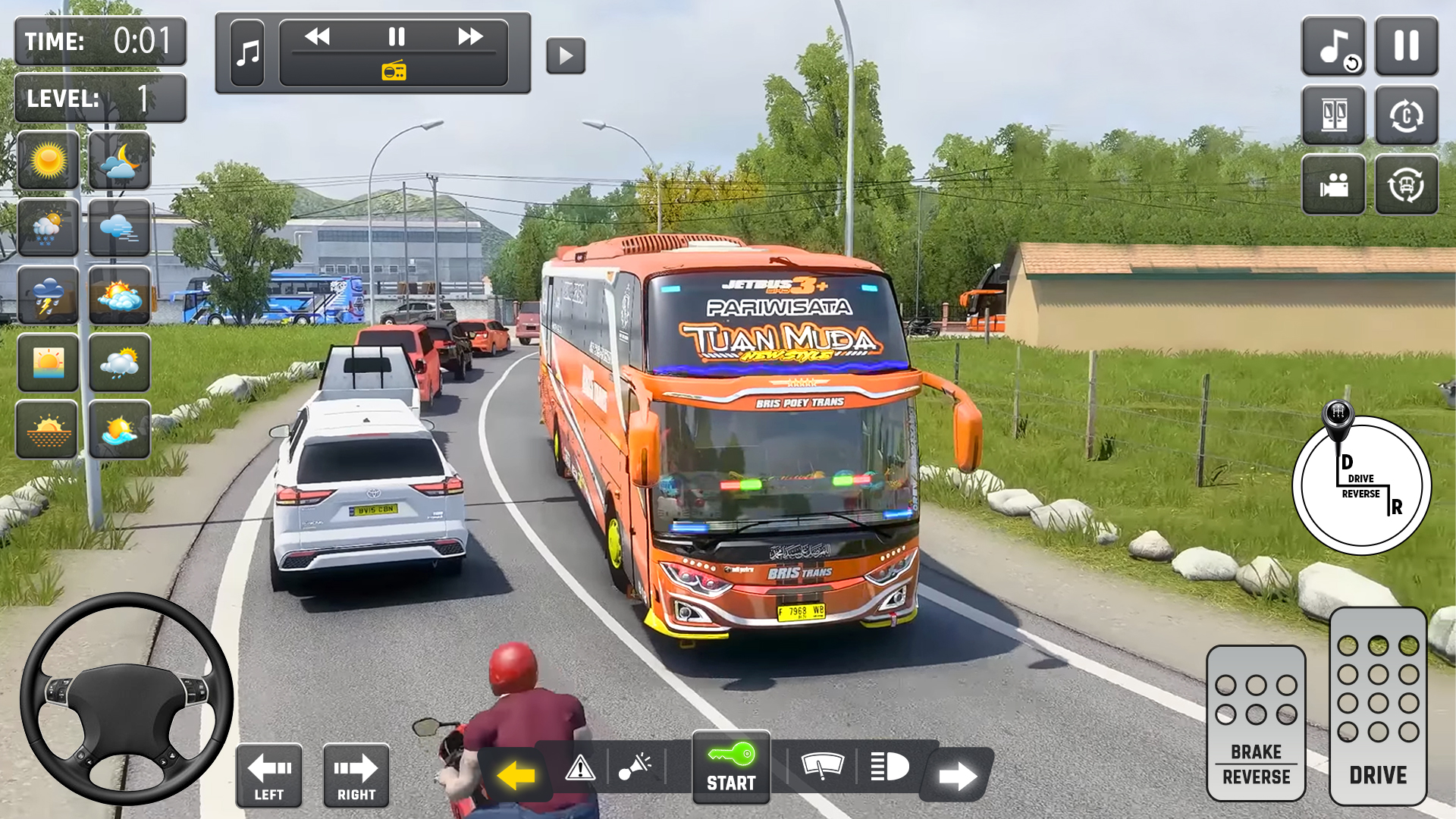 اسکرین شات 7 بازی Bus Driving Passenger Bus Game