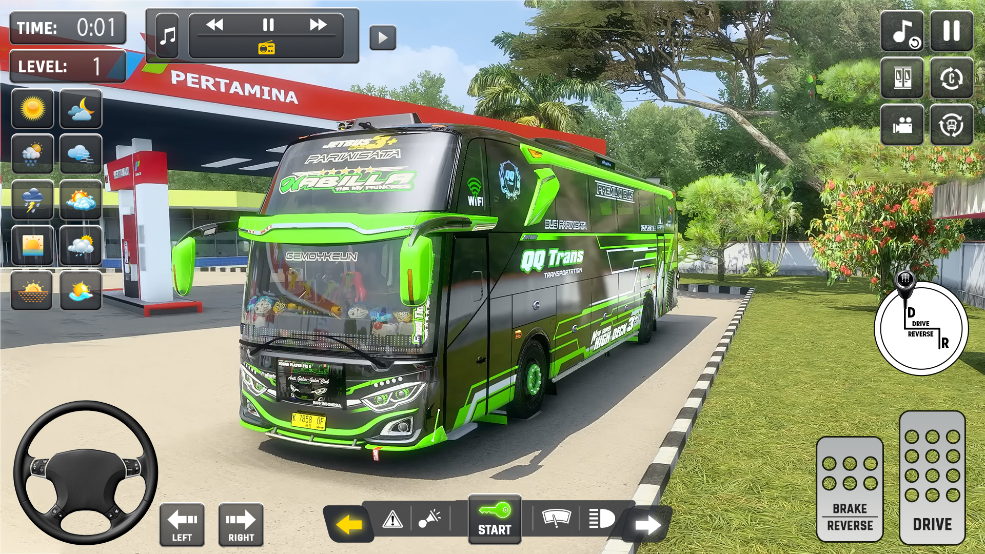 اسکرین شات 4 بازی Bus Driving Passenger Bus Game