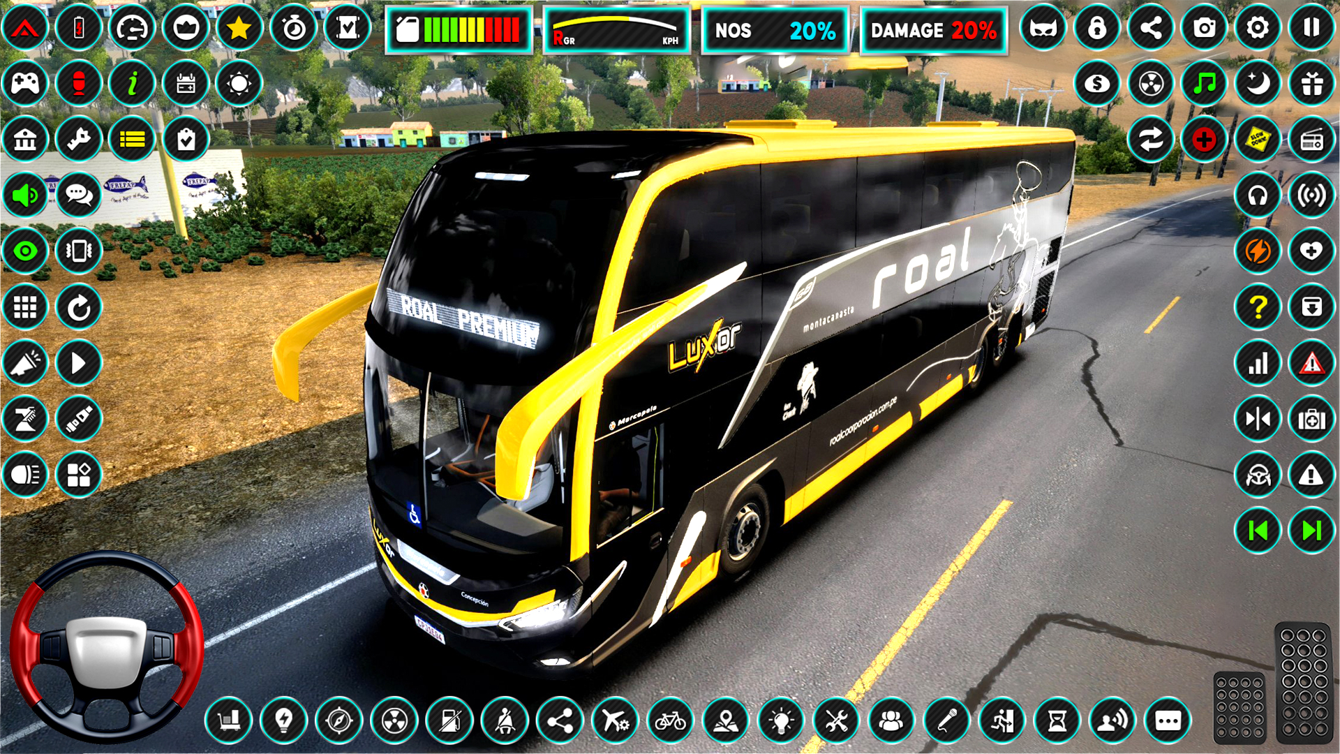 اسکرین شات 3 بازی Real Bus Driving City Bus Game