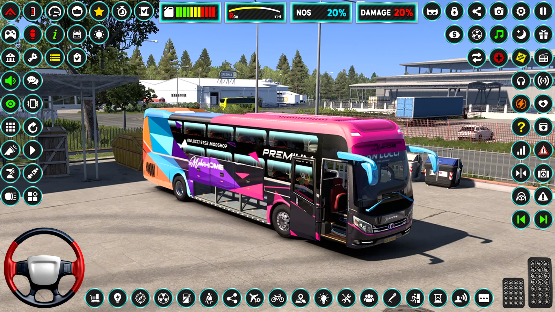 اسکرین شات 6 بازی Real Bus Driving City Bus Game