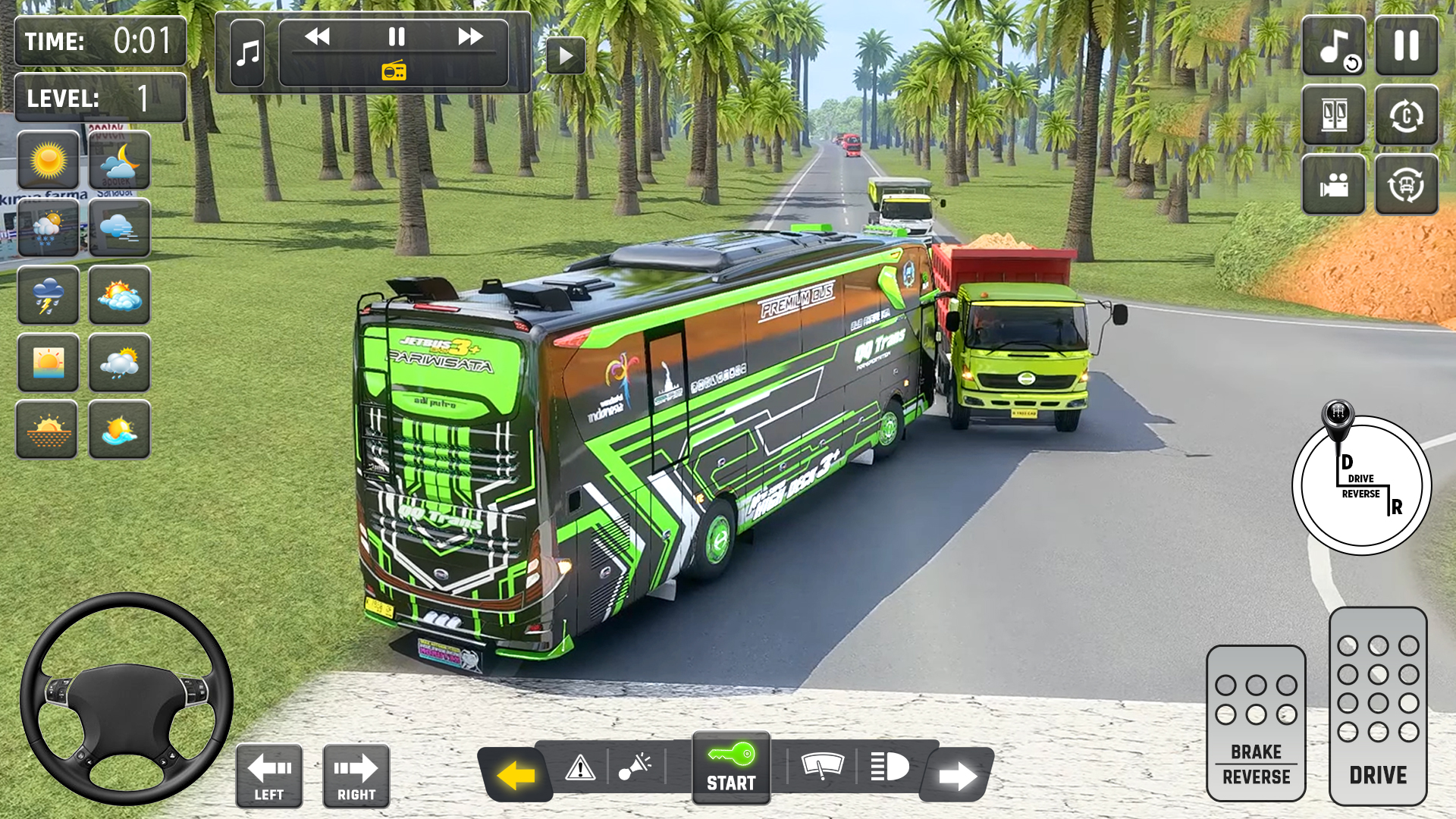 اسکرین شات 2 بازی Bus Driving Passenger Bus Game