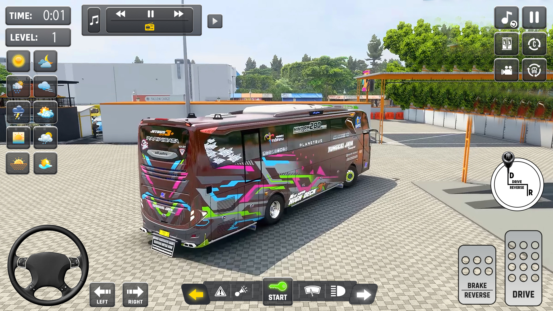 اسکرین شات 5 بازی Bus Driving Passenger Bus Game
