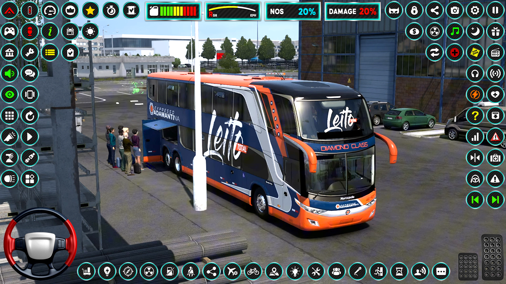 اسکرین شات 1 بازی Real Bus Driving City Bus Game