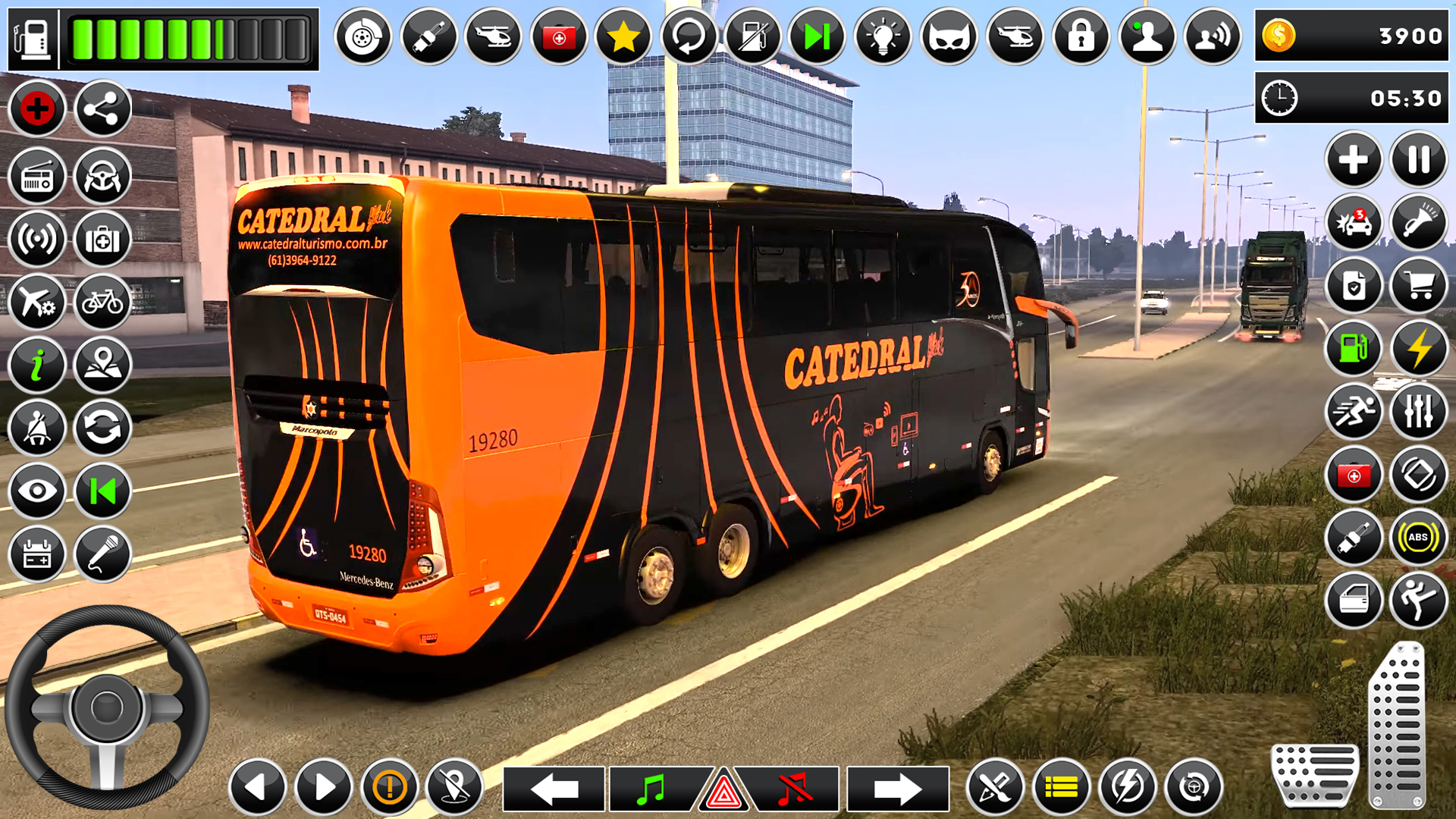 اسکرین شات 1 بازی Offline Bus Simulator Bus Game