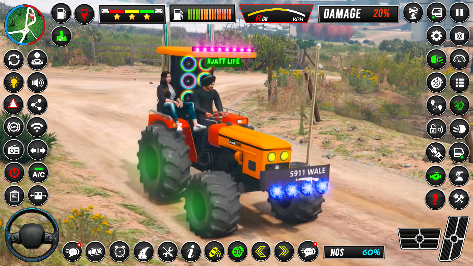 اسکرین شات 2 بازی Indian Tractor Farming Life 3D