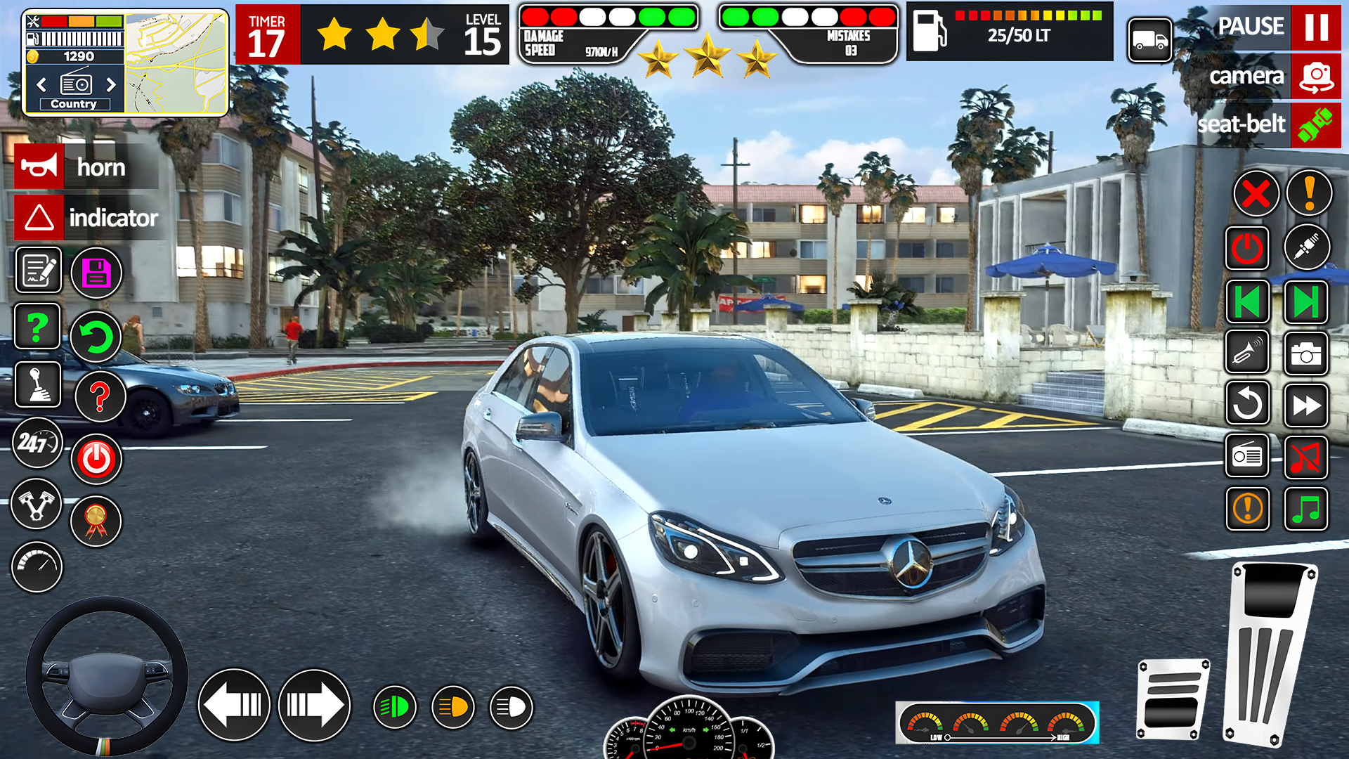 اسکرین شات 1 بازی Real Car Driving Car Sim Game