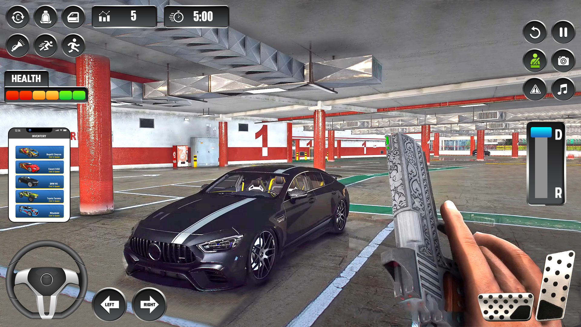 اسکرین شات 3 بازی Real Car Driving Car Sim Game