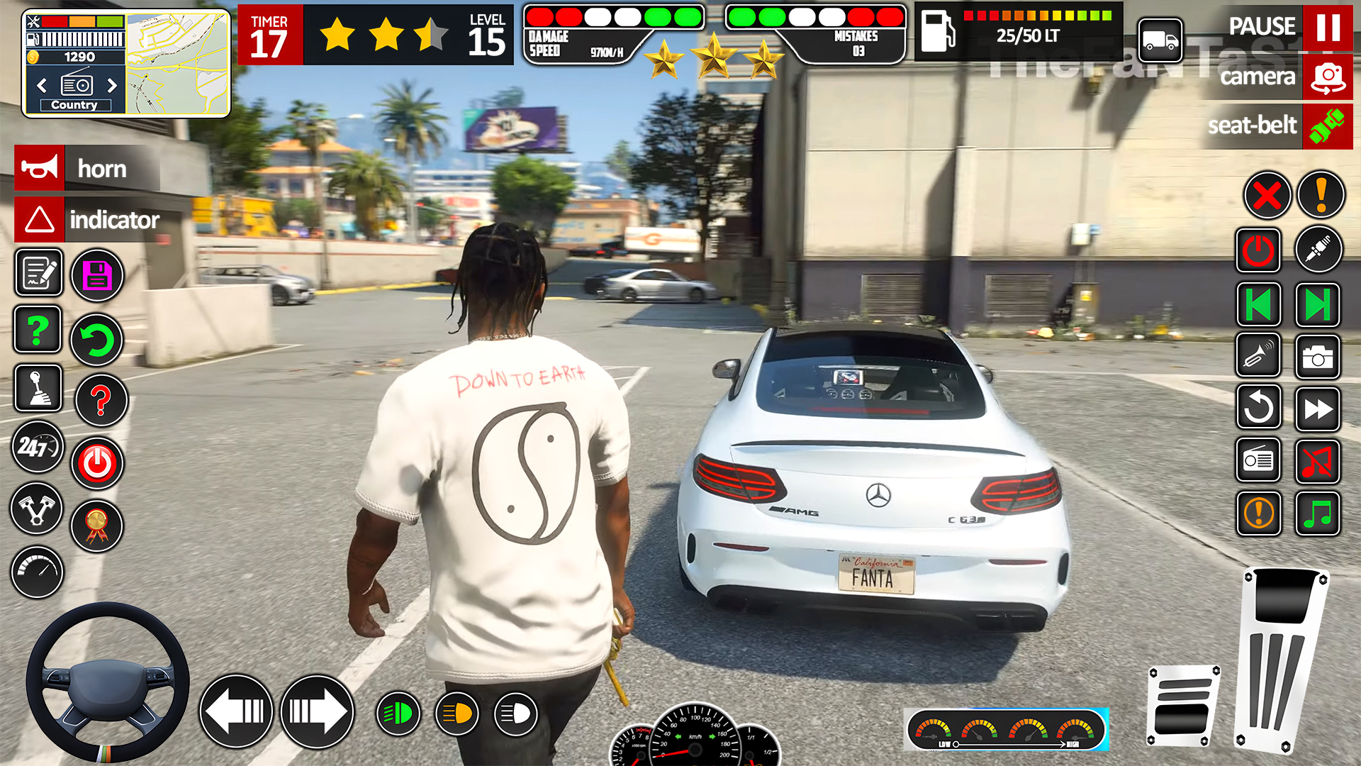 اسکرین شات 2 بازی Real Car Driving Car Sim Game