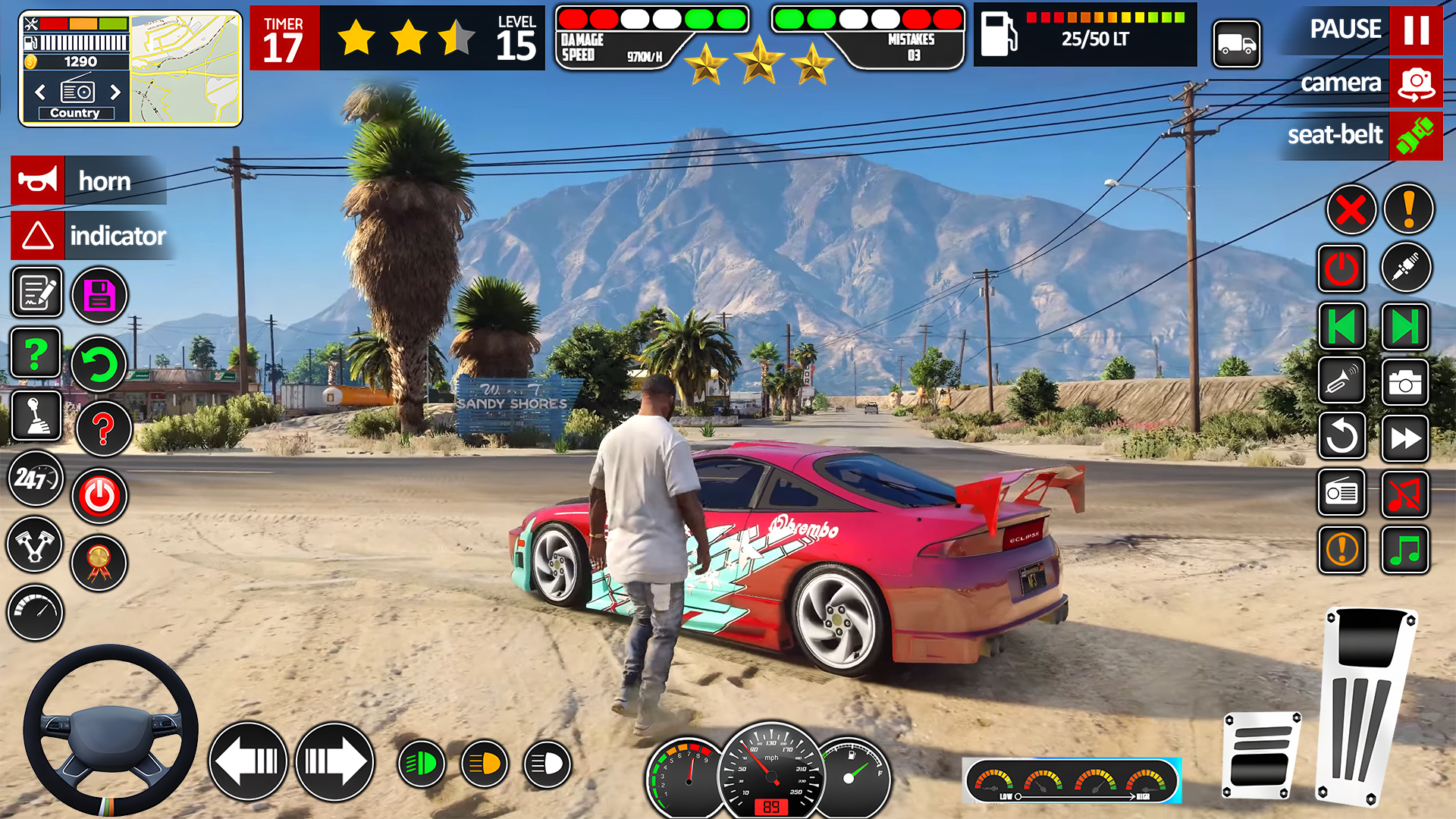 اسکرین شات 6 بازی US Car Driving - Car Games 3D