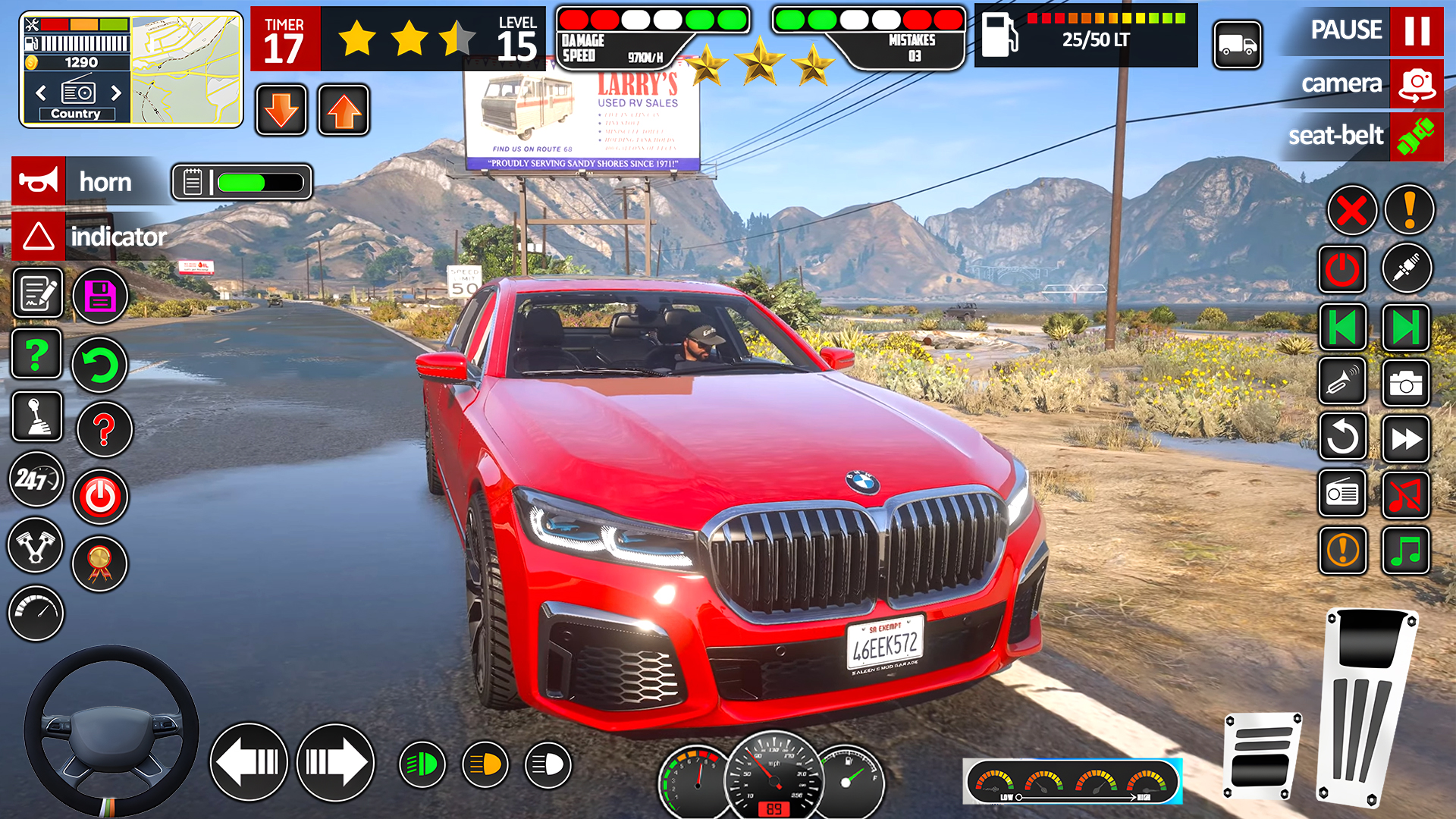 اسکرین شات 1 بازی US Car Driving - Car Games 3D