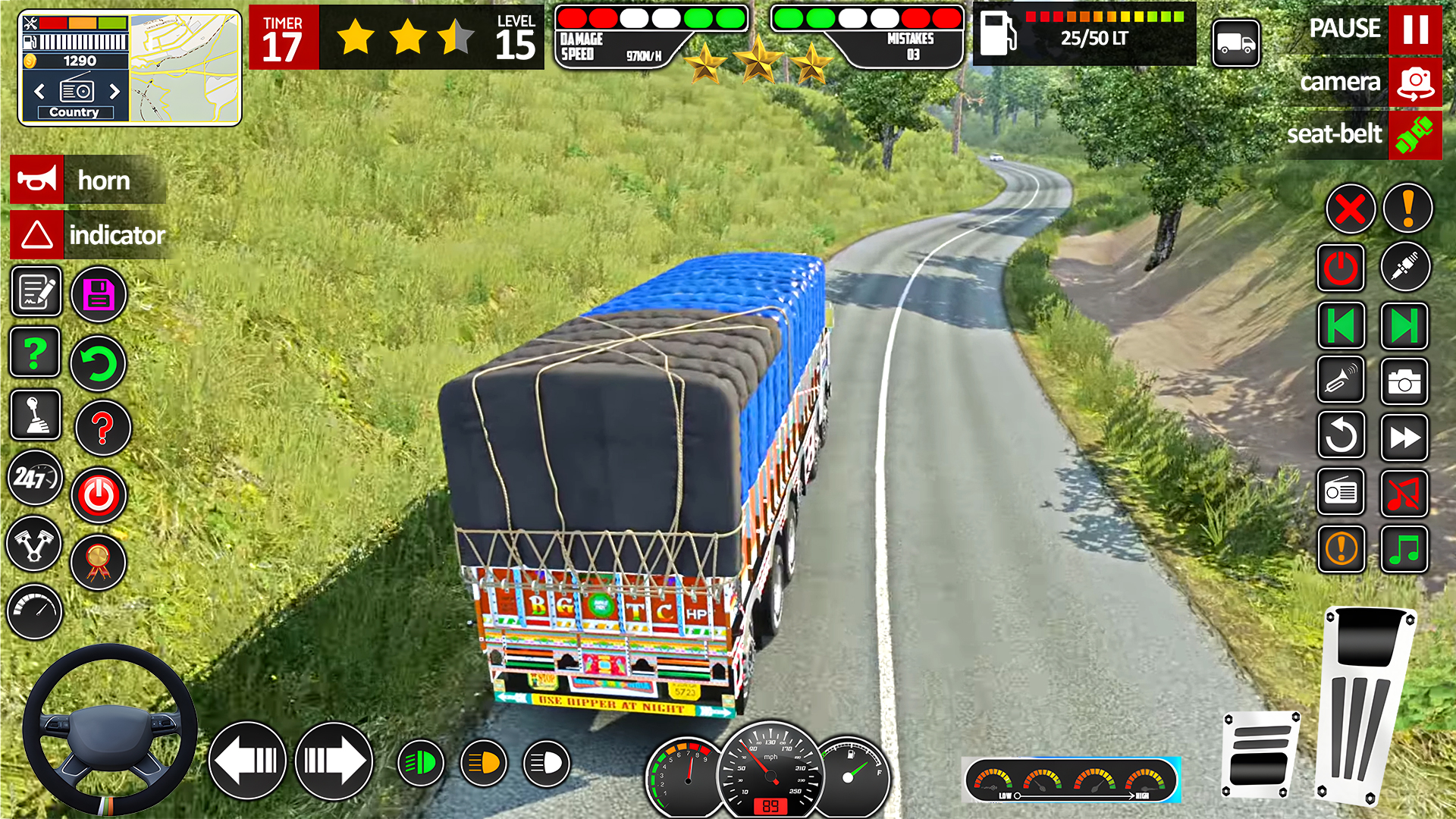 اسکرین شات 6 بازی Indian Truck Driving Simulator